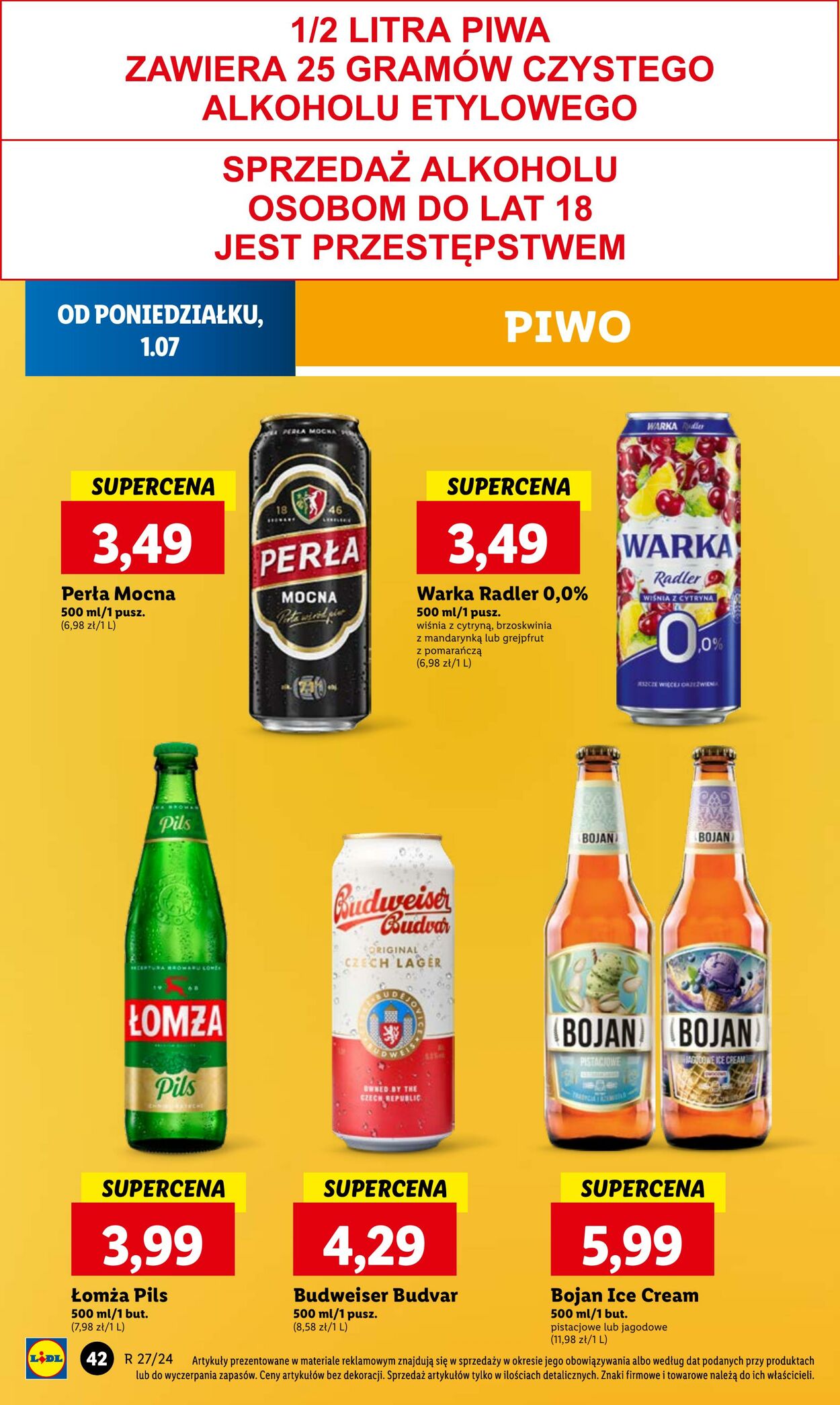 Gazetka Lidl 01.07.2024 - 03.07.2024