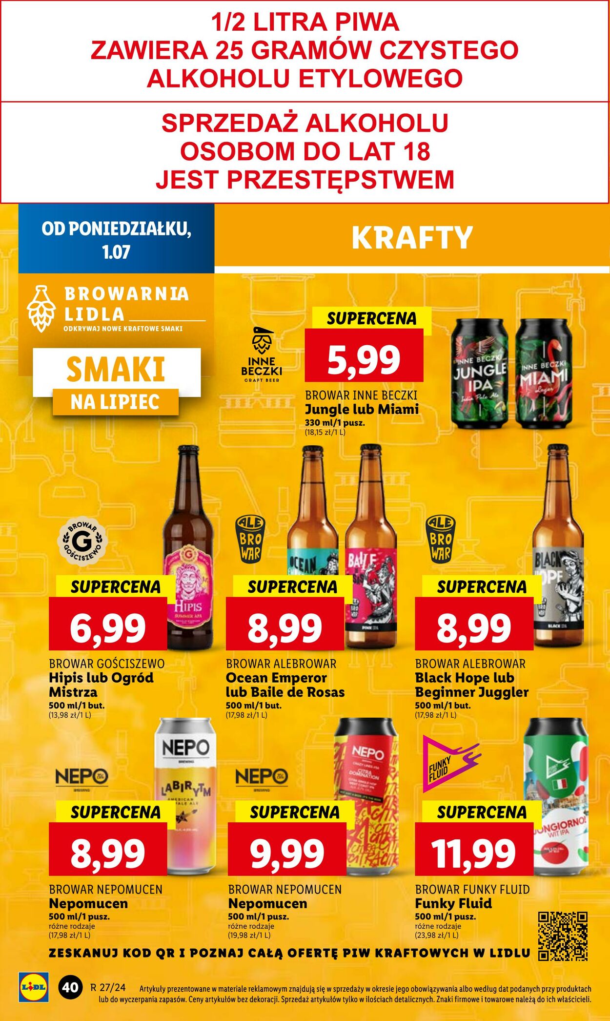 Gazetka Lidl 01.07.2024 - 03.07.2024