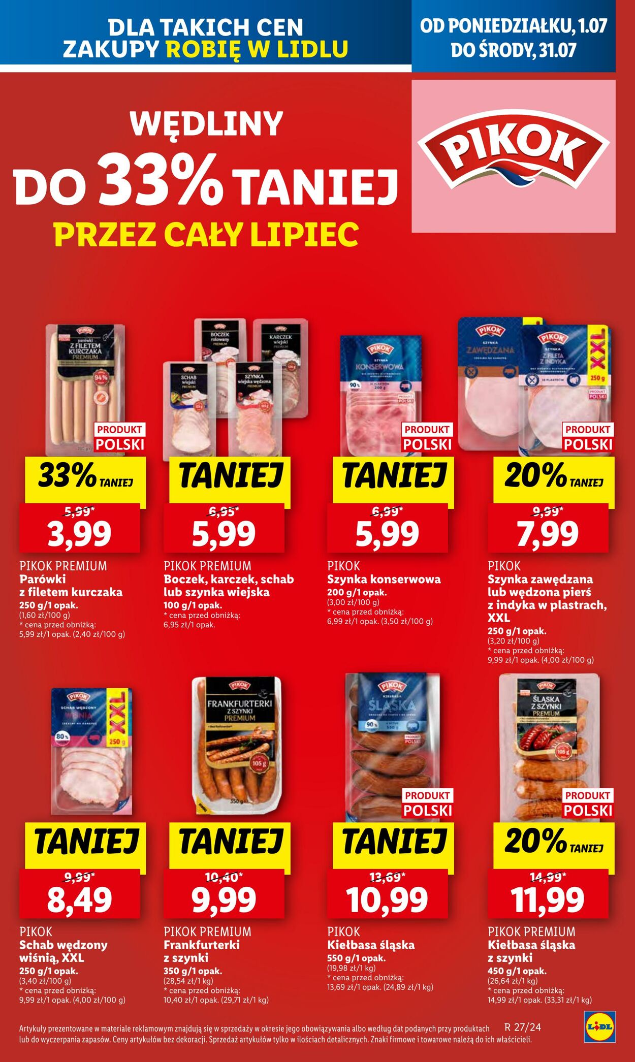 Gazetka Lidl 01.07.2024 - 03.07.2024