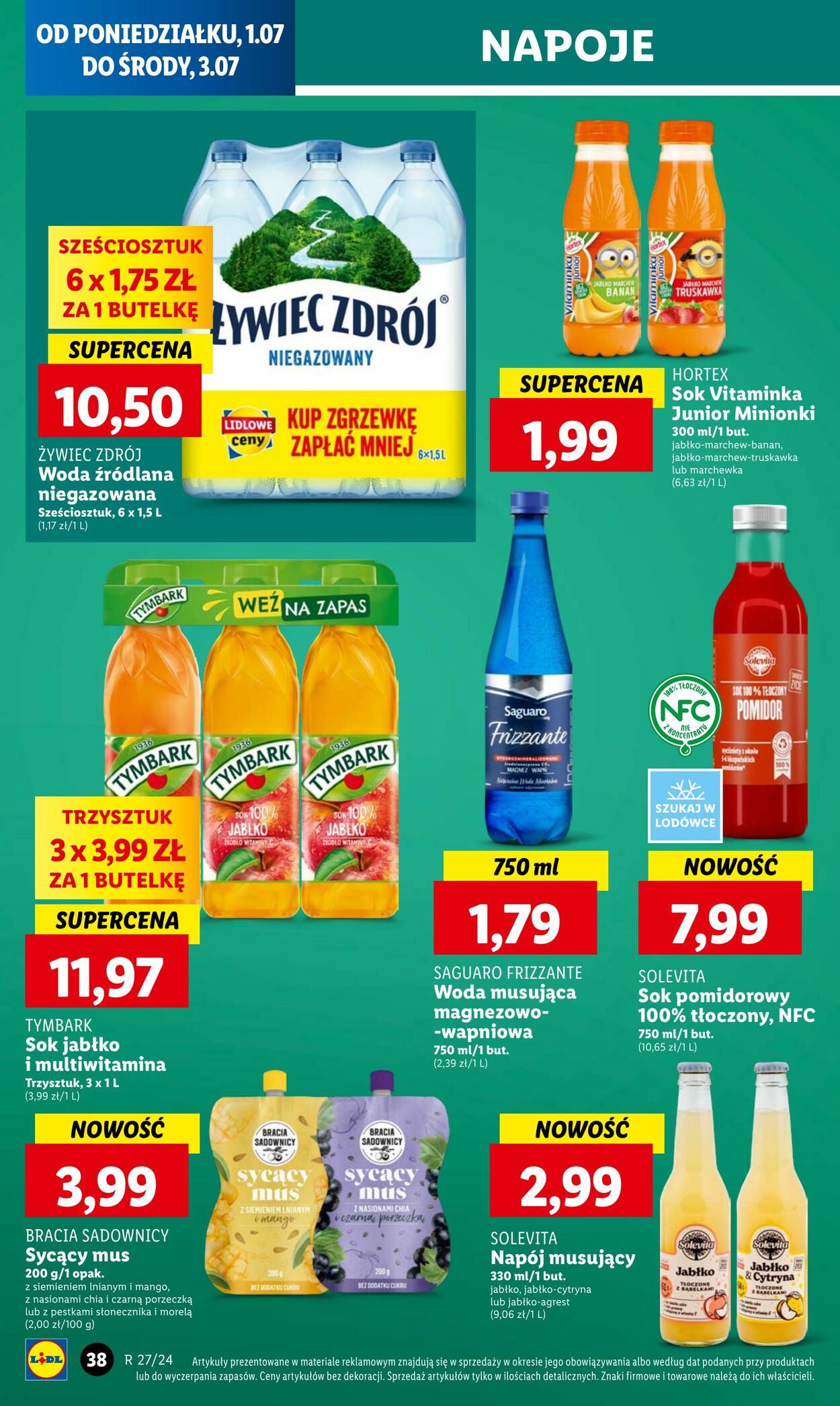 Gazetka Lidl 01.07.2024 - 03.07.2024