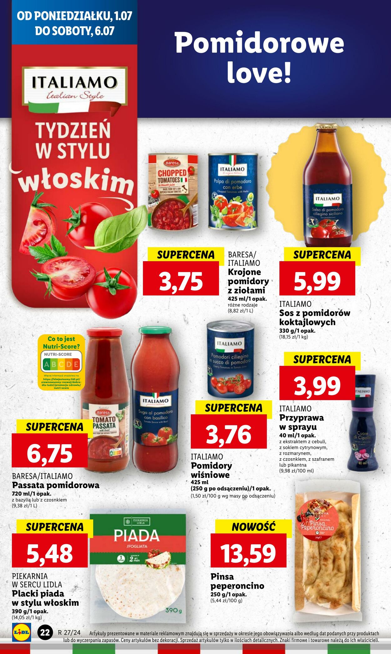 Gazetka Lidl 01.07.2024 - 03.07.2024