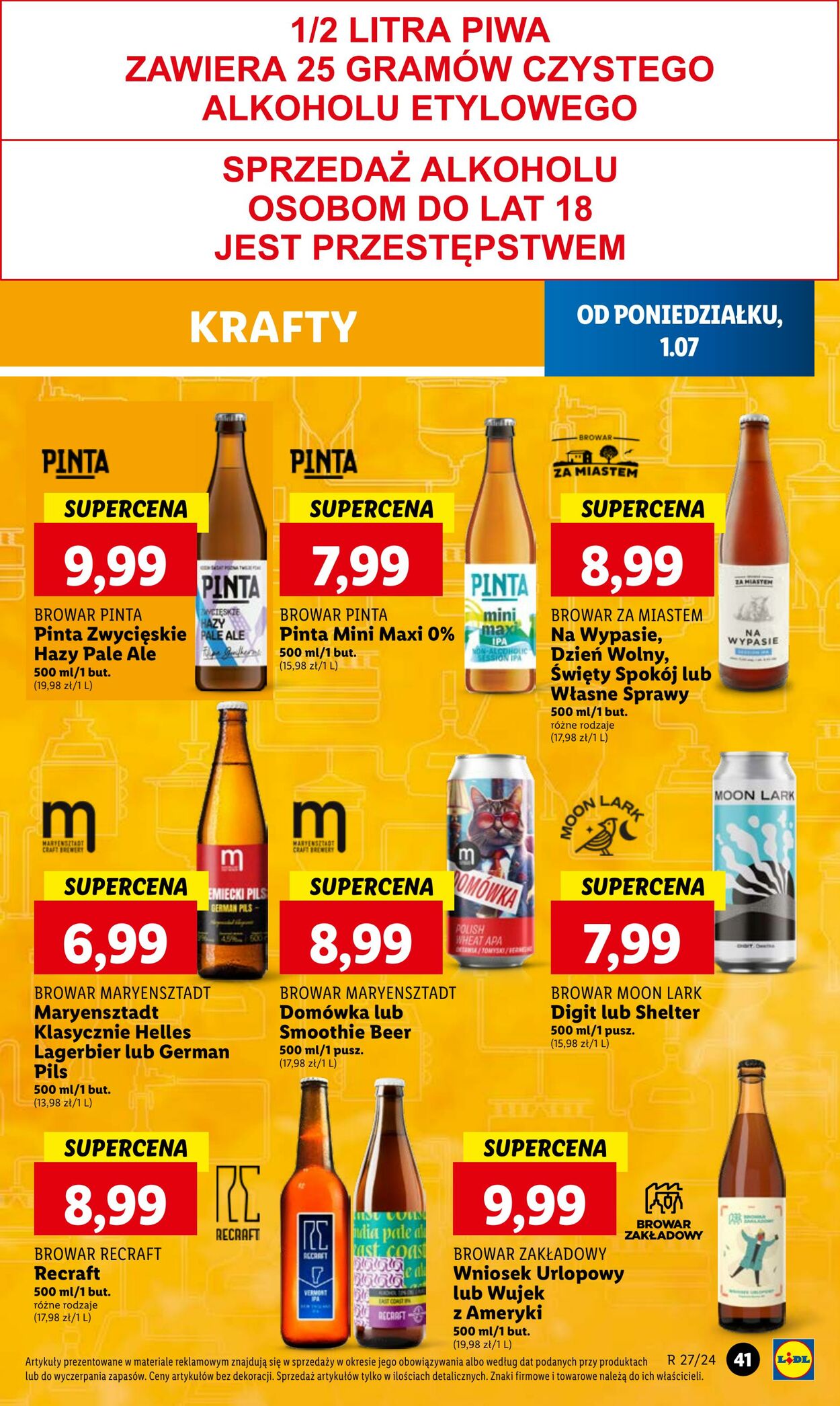 Gazetka Lidl 01.07.2024 - 03.07.2024