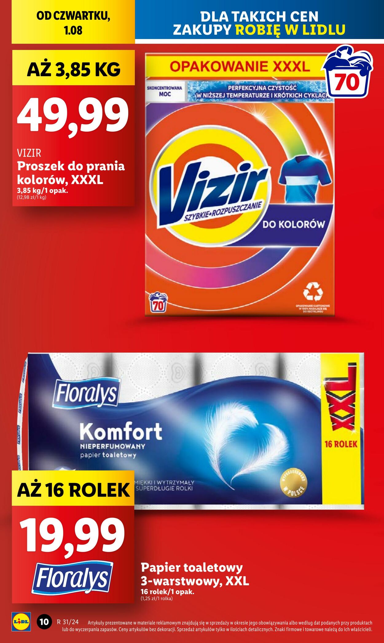 Gazetka Lidl 01.08.2024 - 03.08.2024