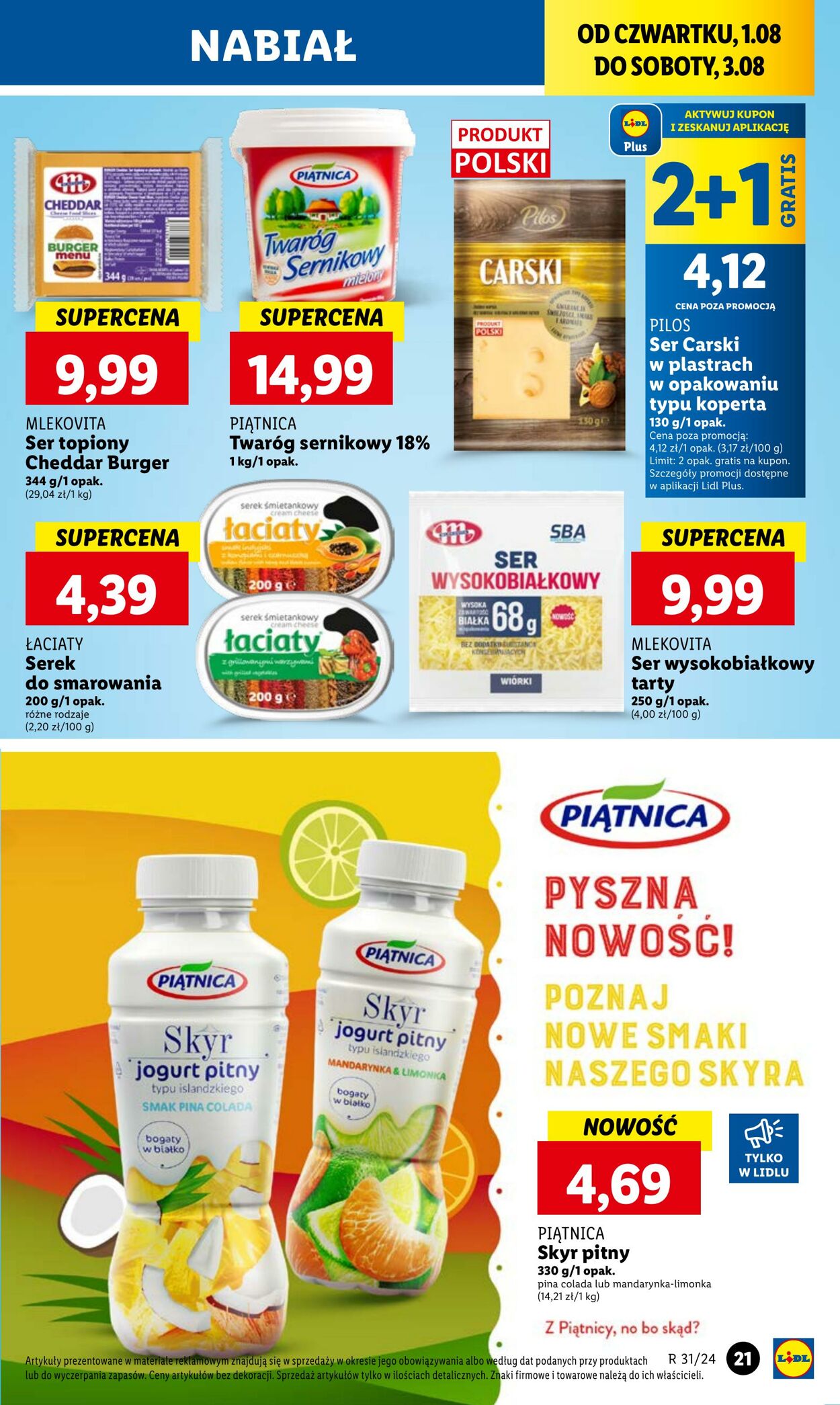 Gazetka Lidl 01.08.2024 - 03.08.2024