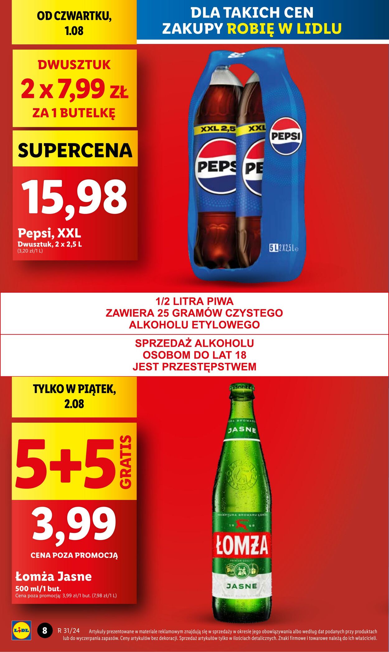 Gazetka Lidl 01.08.2024 - 03.08.2024