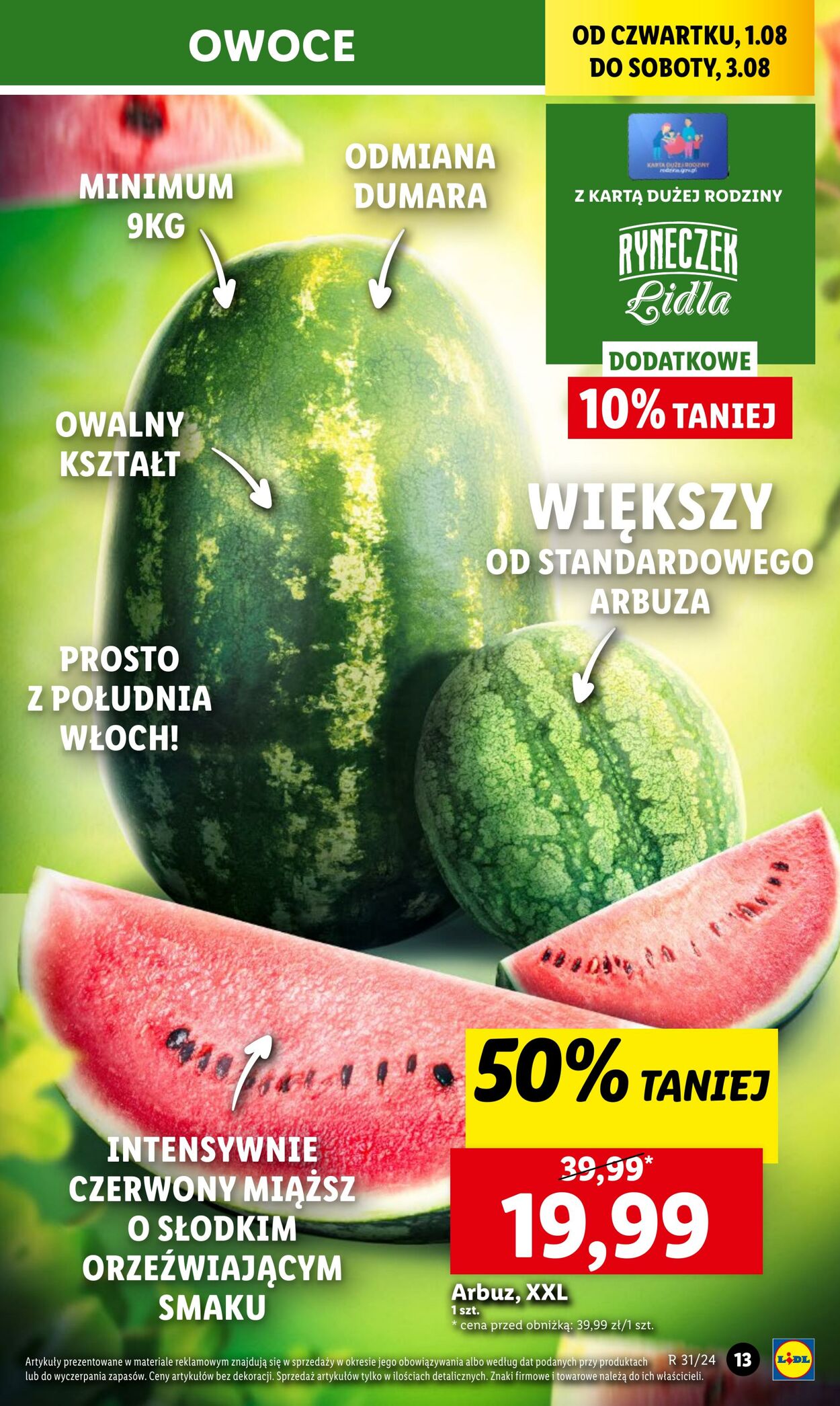 Gazetka Lidl 01.08.2024 - 03.08.2024