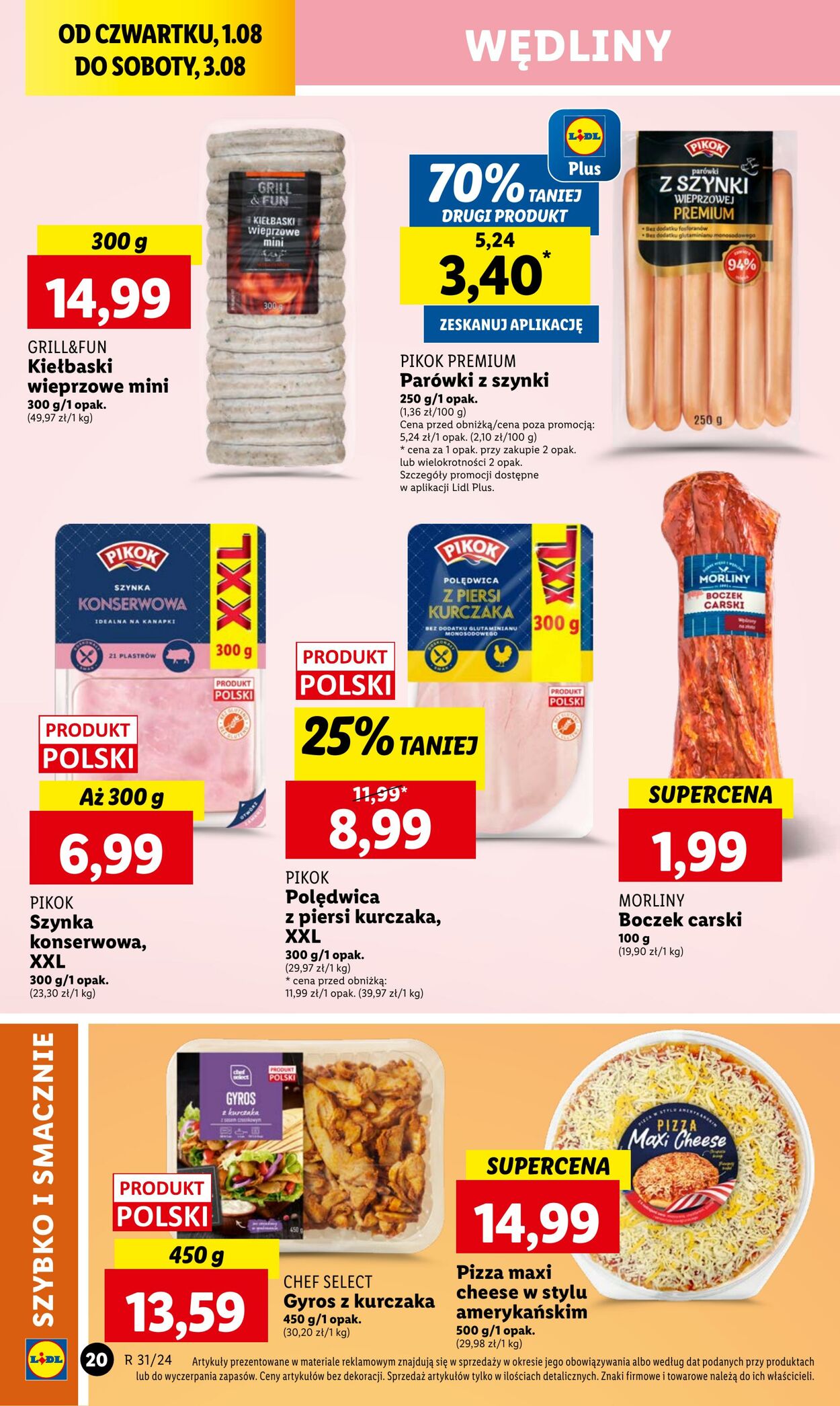 Gazetka Lidl 01.08.2024 - 03.08.2024