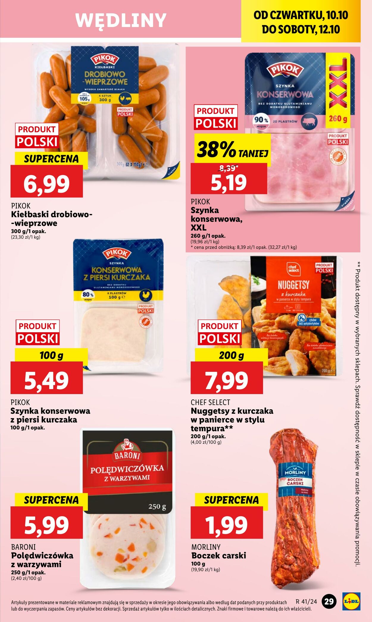 Gazetka Lidl 10.10.2024 - 12.10.2024