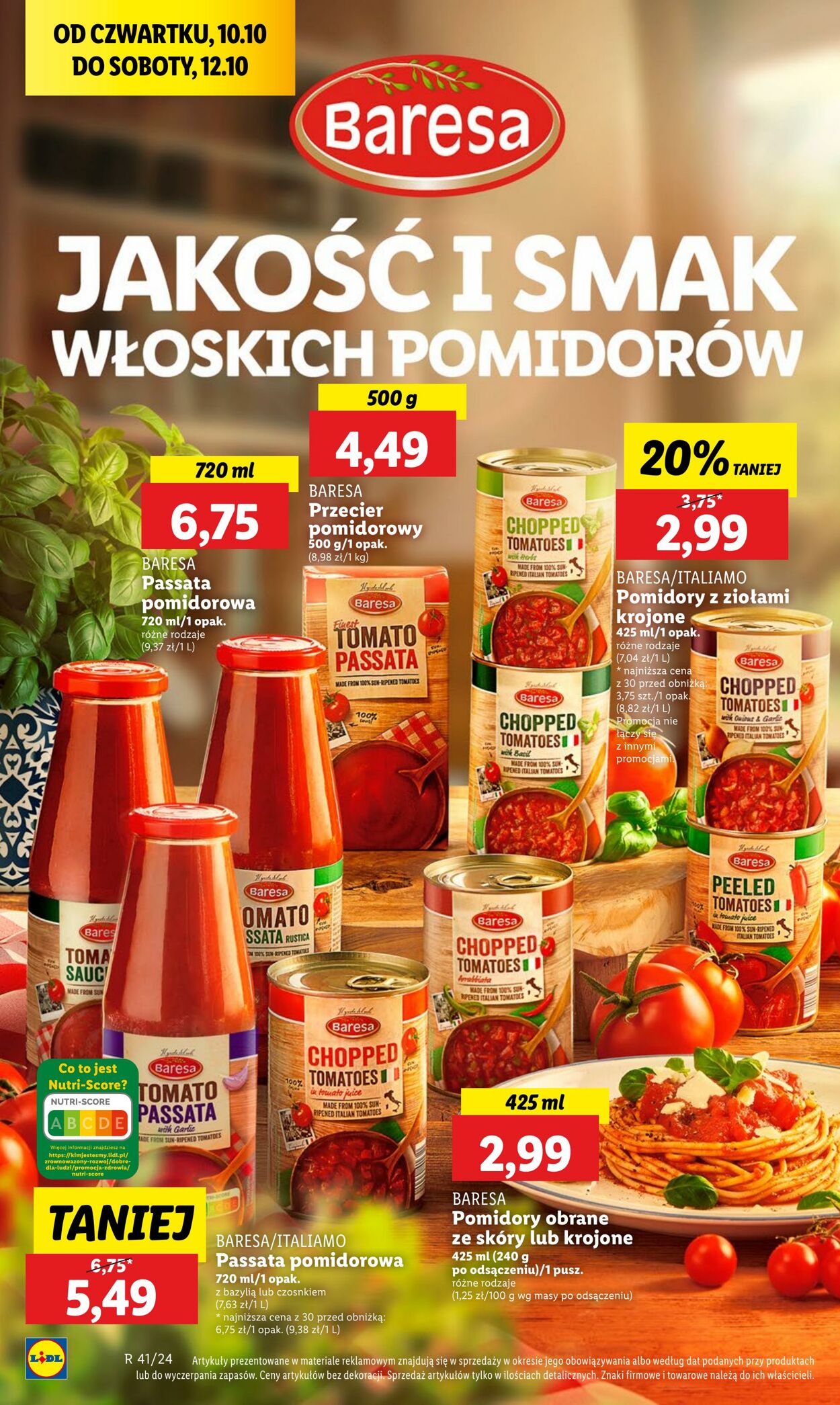 Gazetka Lidl 10.10.2024 - 12.10.2024