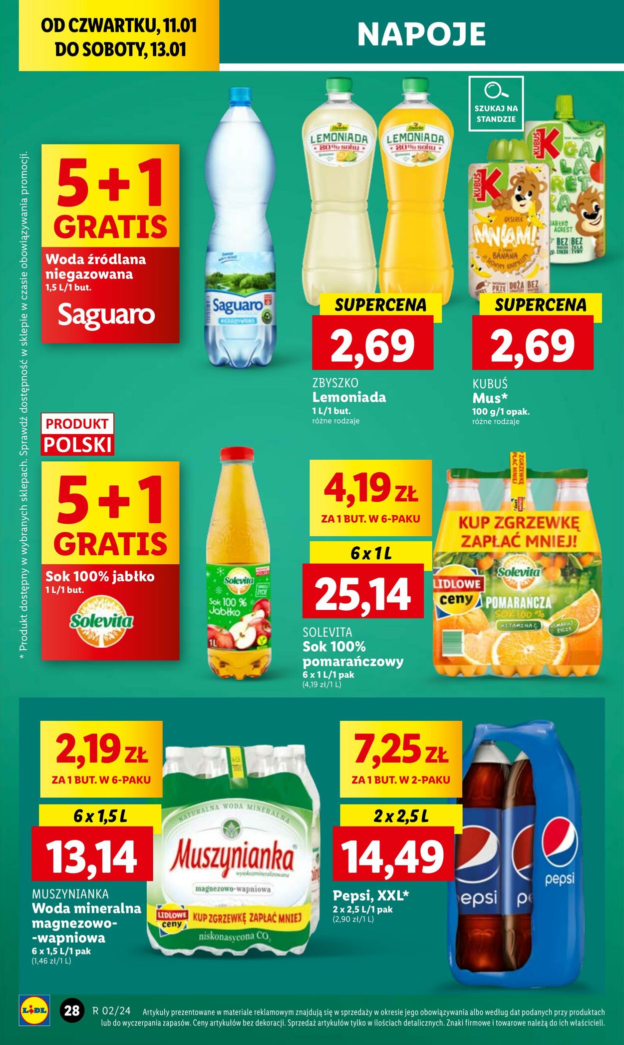 Gazetka Lidl 11.01.2024 - 13.01.2024