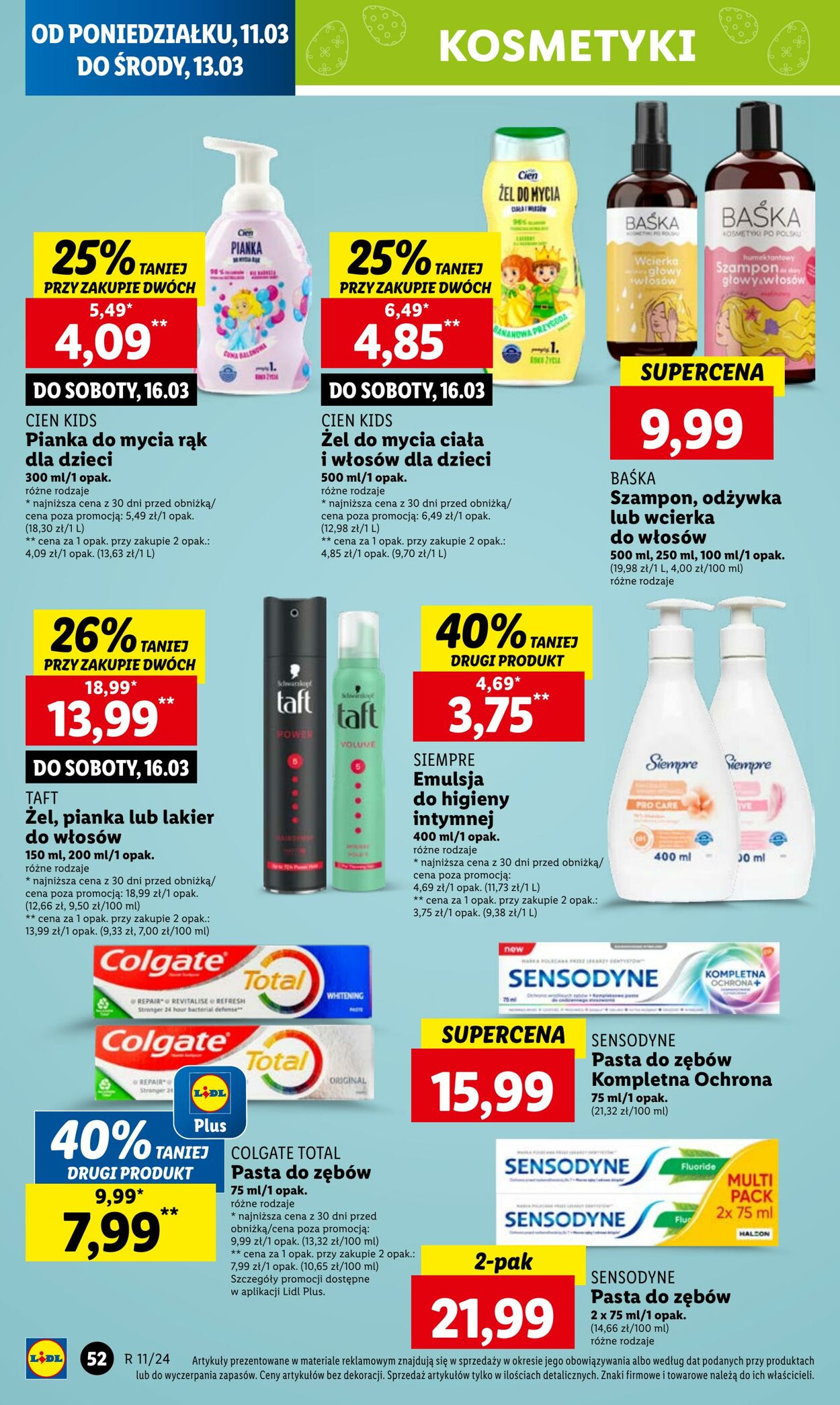 Gazetka Lidl 11.03.2024 - 13.03.2024