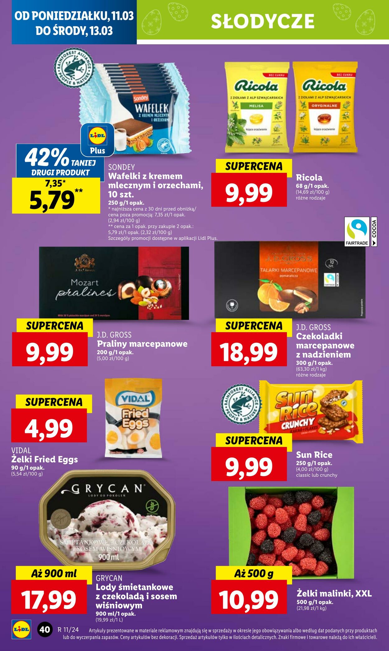 Gazetka Lidl 11.03.2024 - 13.03.2024