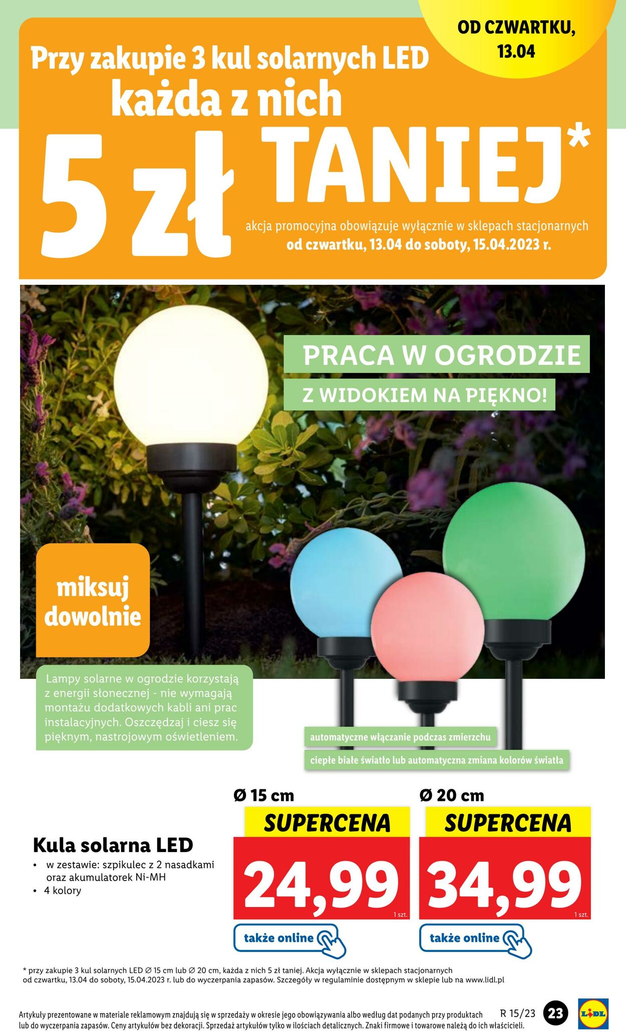 Gazetka Lidl 11.04.2023 - 15.04.2023