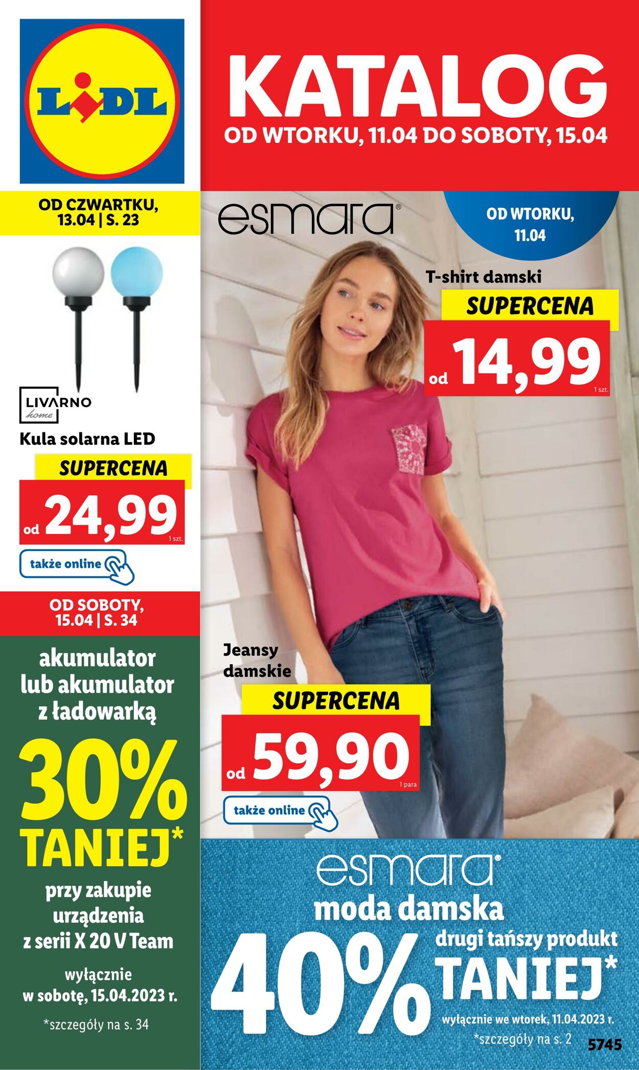 Gazetka Lidl 11.04.2023 - 15.04.2023