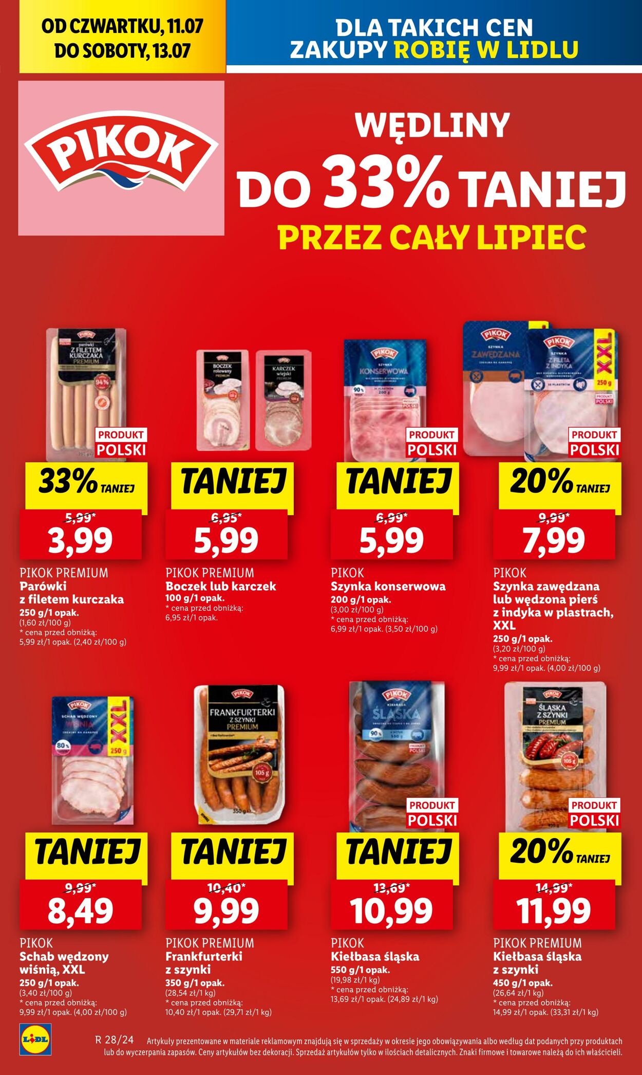 Gazetka Lidl 11.07.2024 - 13.07.2024