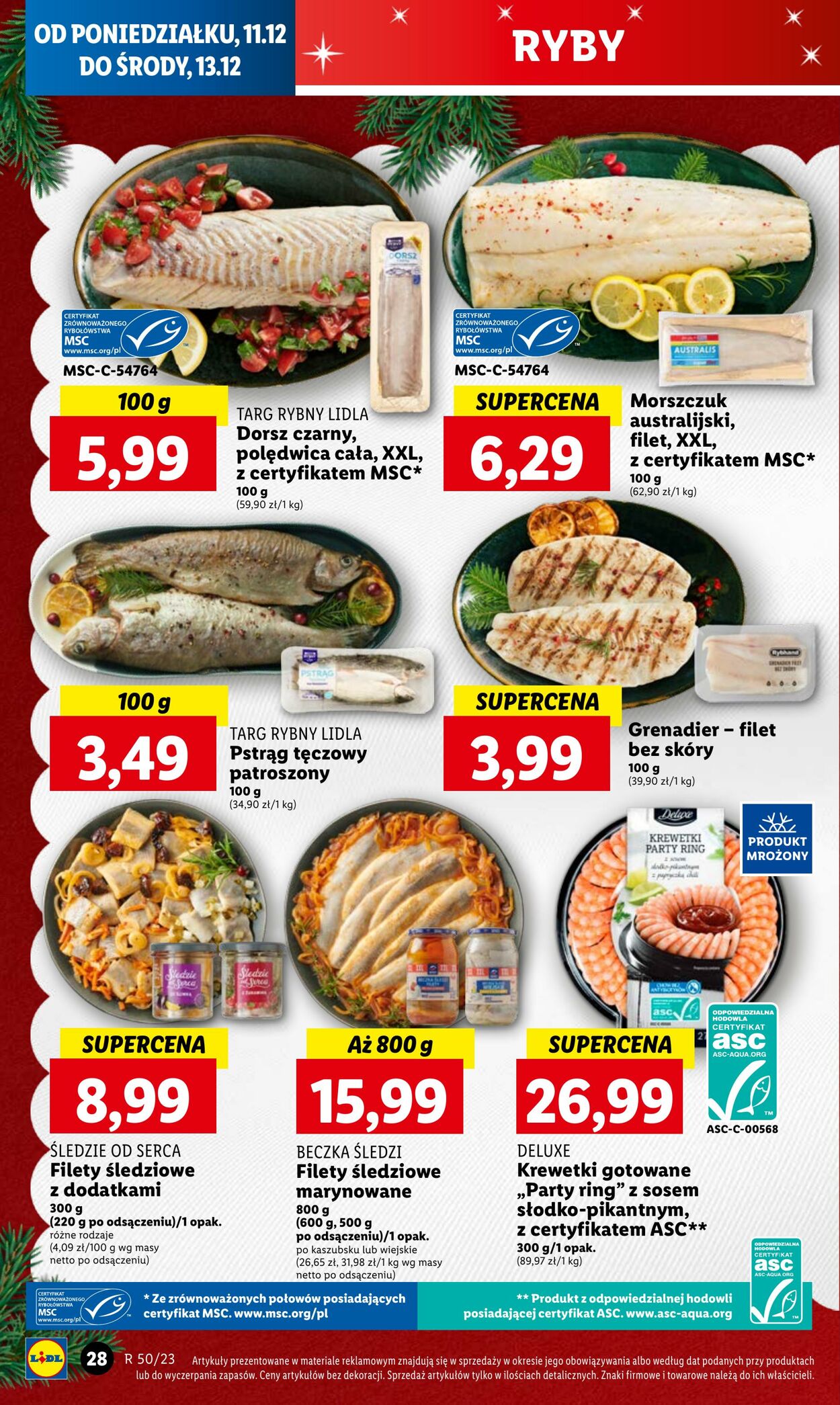 Gazetka Lidl 11.12.2023 - 13.12.2023