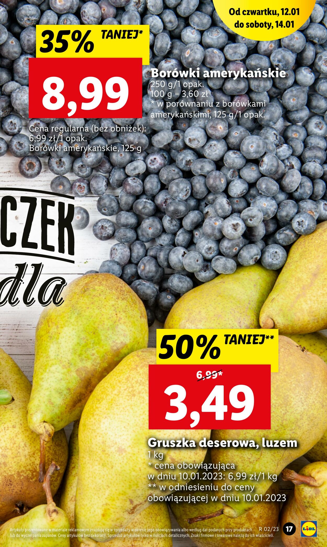 Gazetka Lidl 12.01.2023 - 14.01.2023