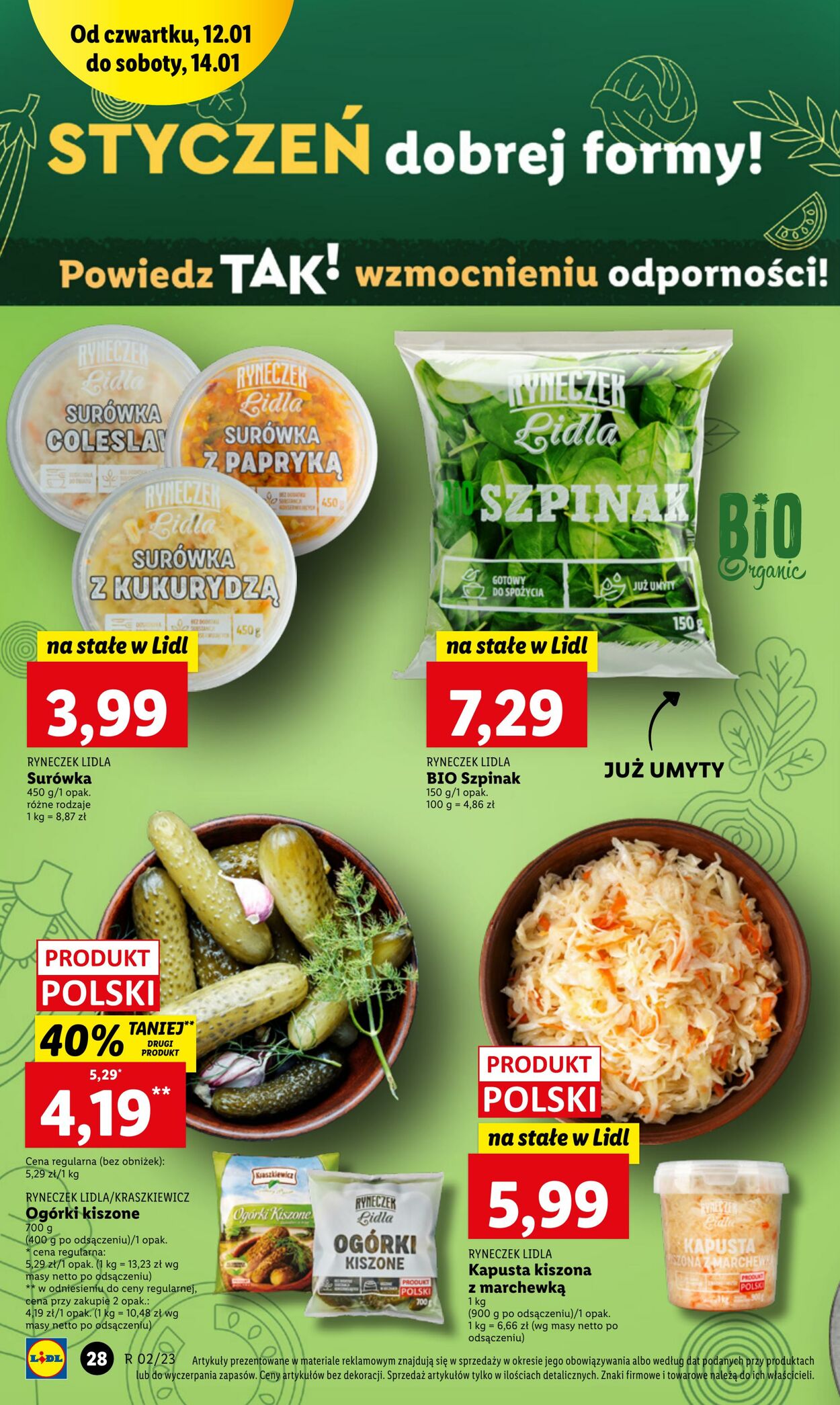 Gazetka Lidl 12.01.2023 - 14.01.2023