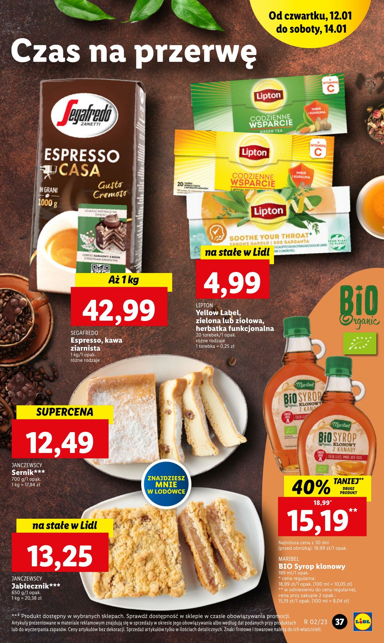 Gazetka Lidl 12.01.2023 - 14.01.2023