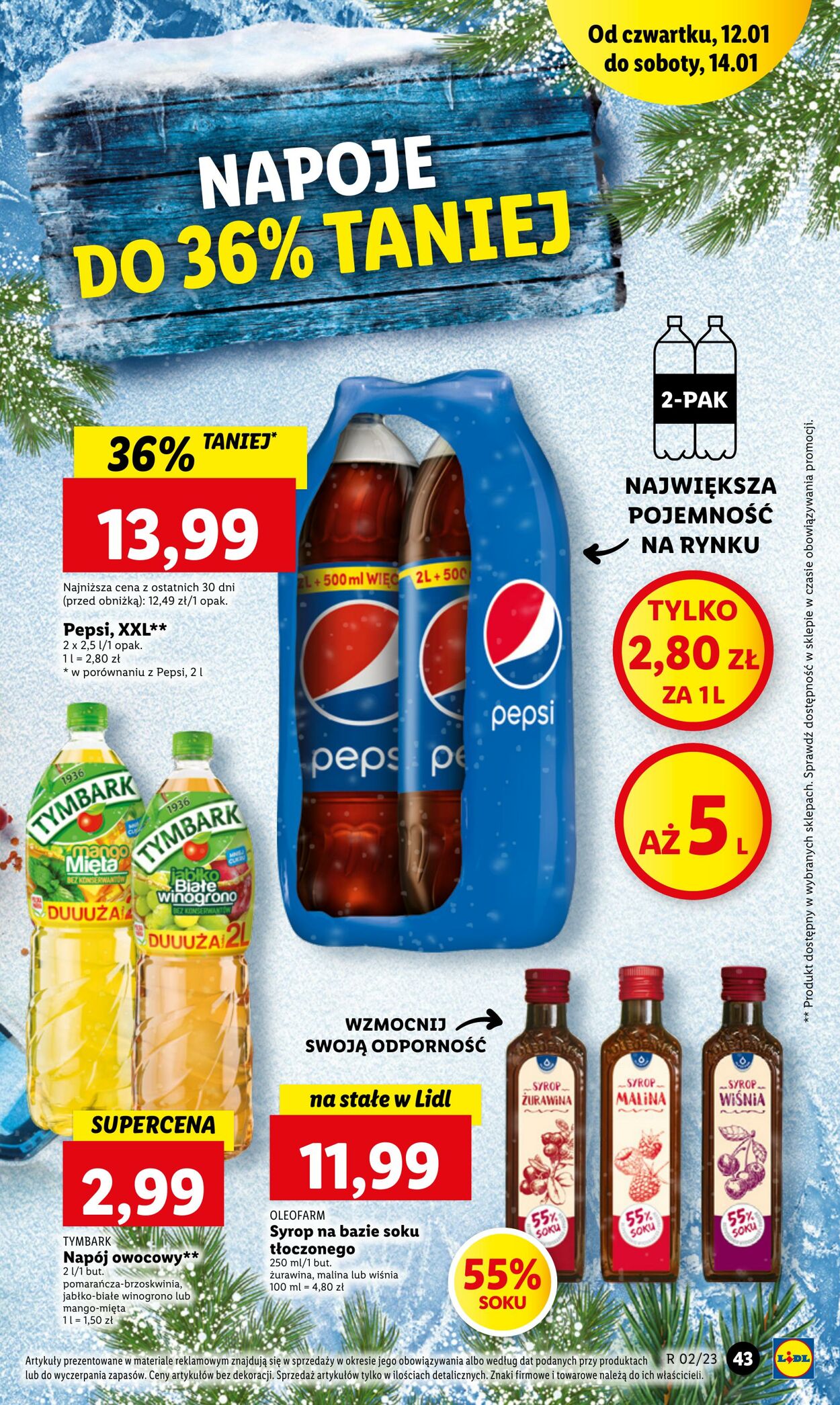 Gazetka Lidl 12.01.2023 - 14.01.2023