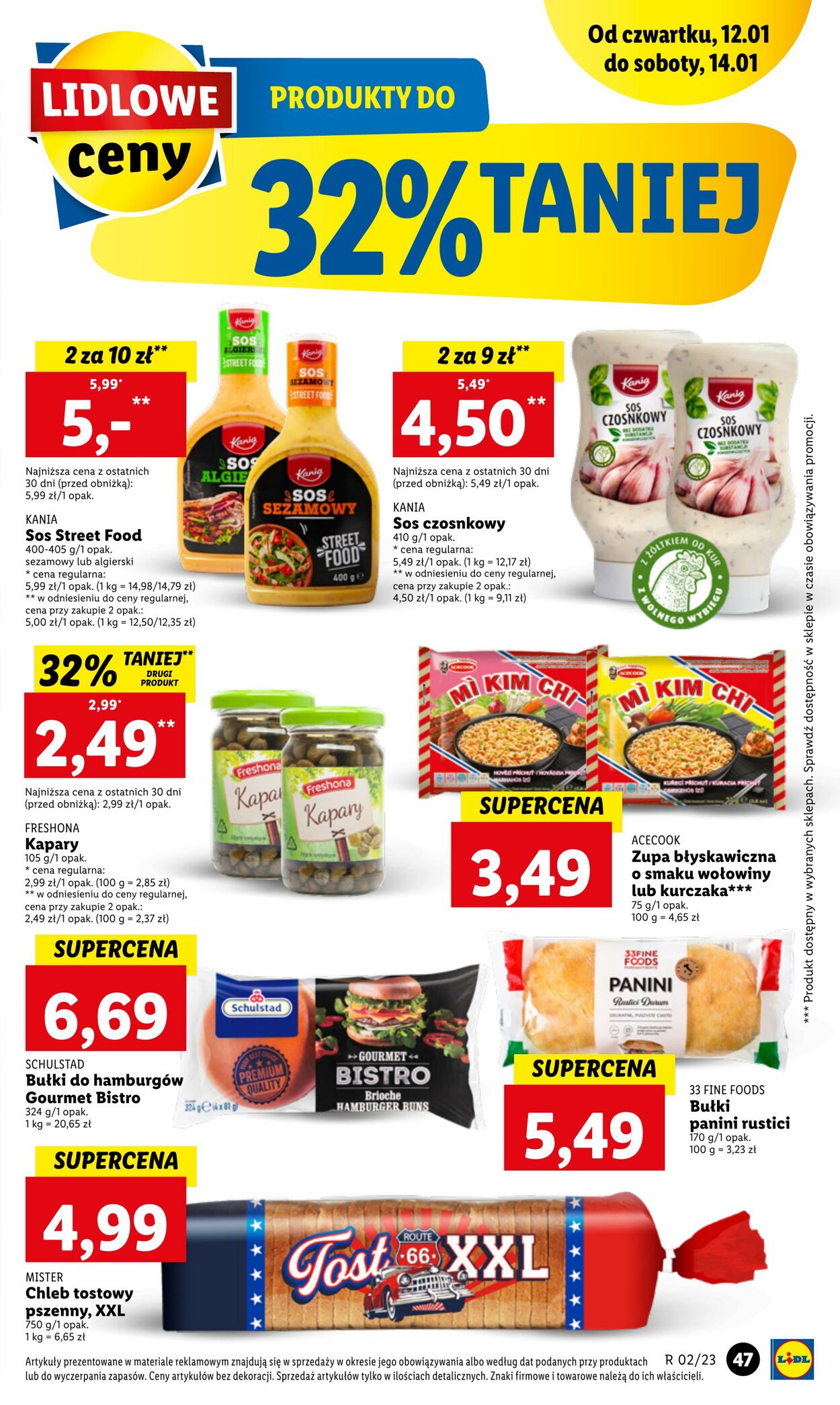 Gazetka Lidl 12.01.2023 - 14.01.2023