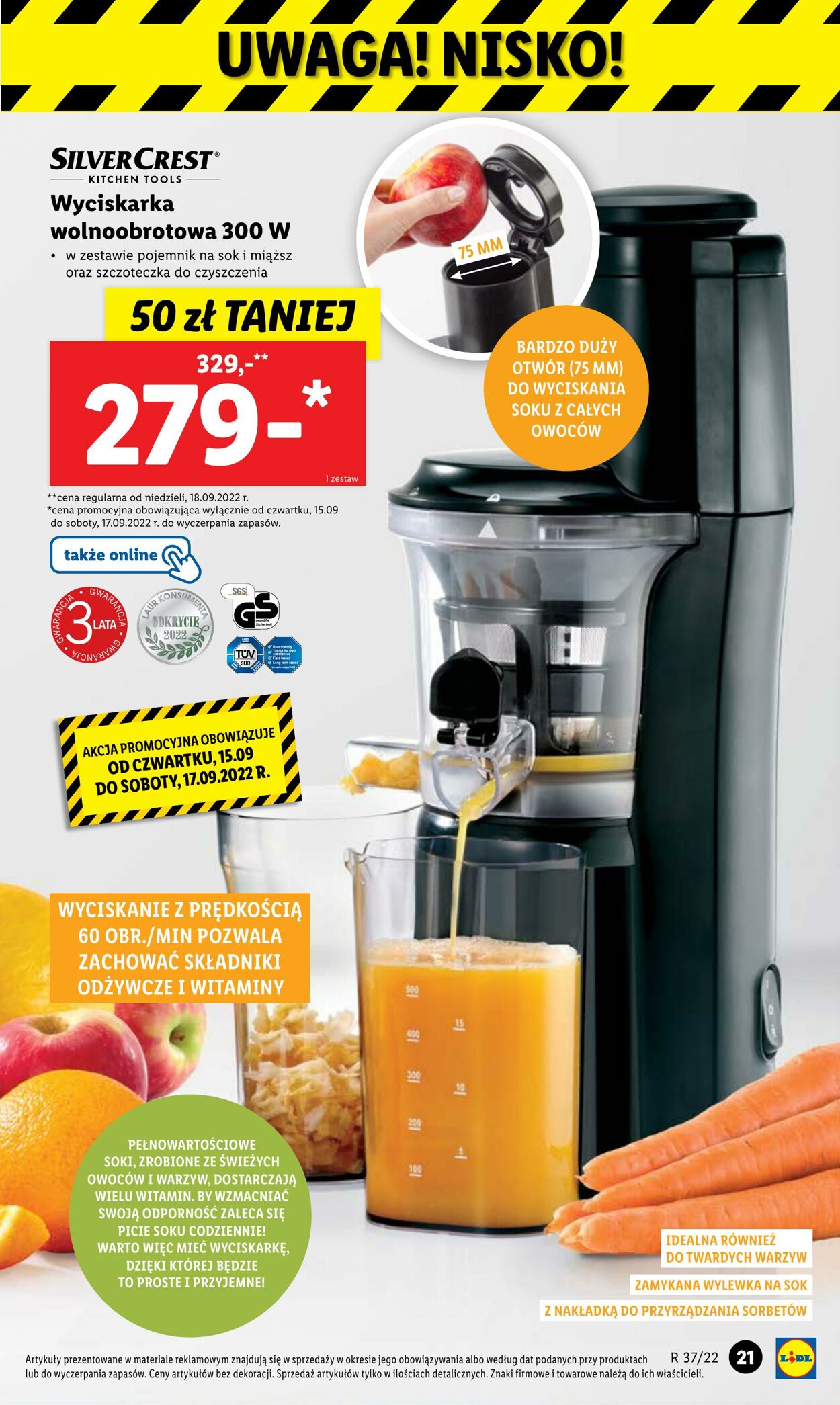 Gazetka Lidl 12.09.2022 - 17.09.2022