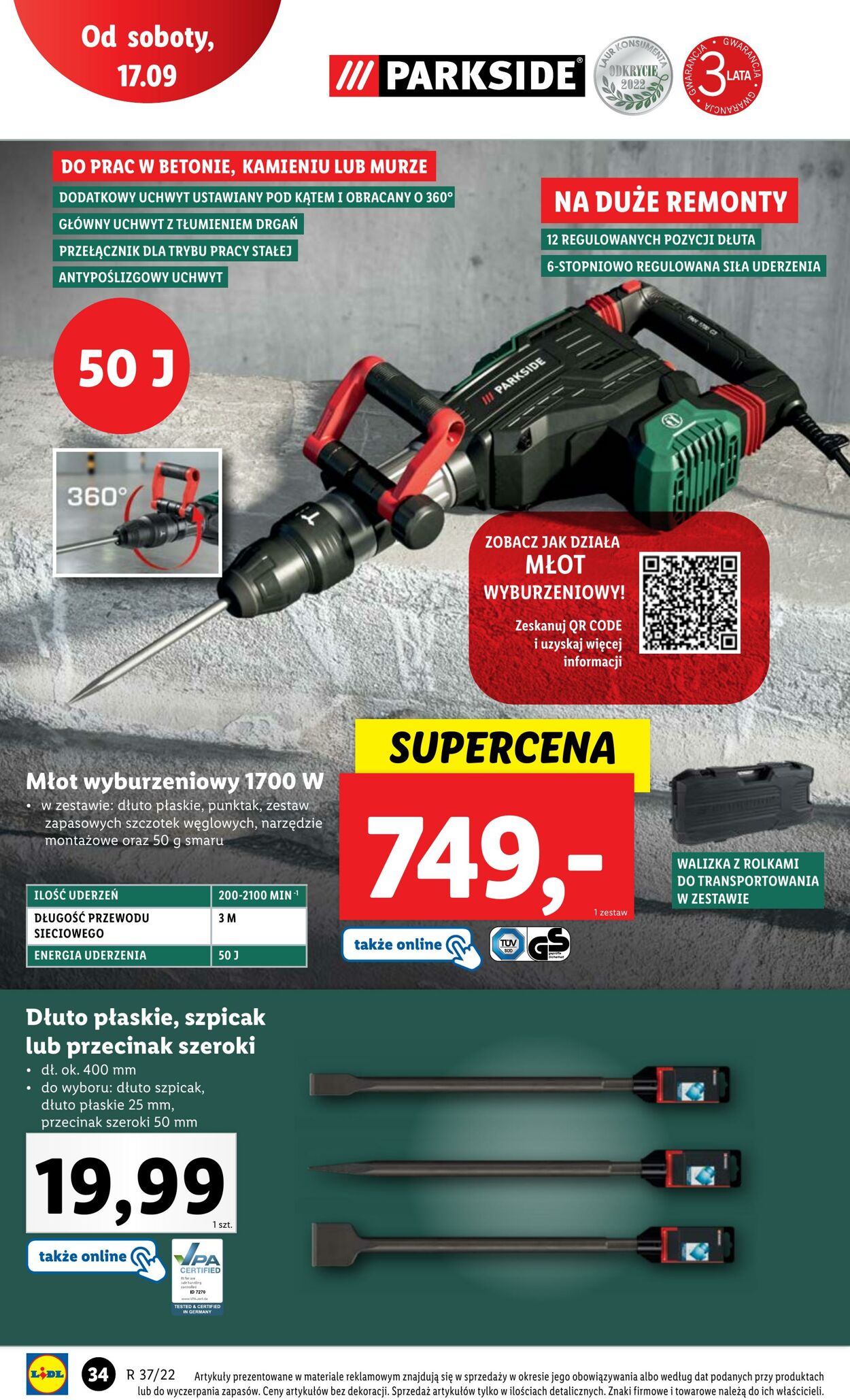 Gazetka Lidl 12.09.2022 - 17.09.2022