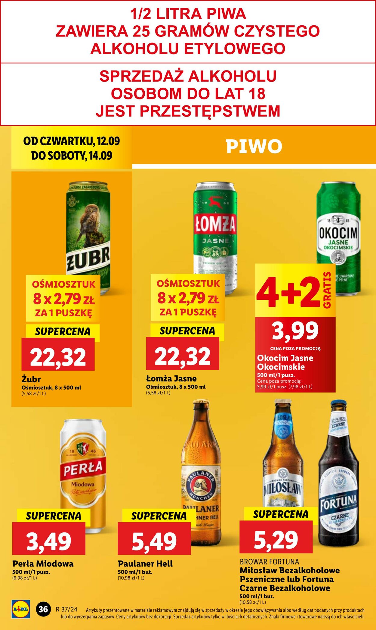 Gazetka Lidl 12.09.2024 - 14.09.2024