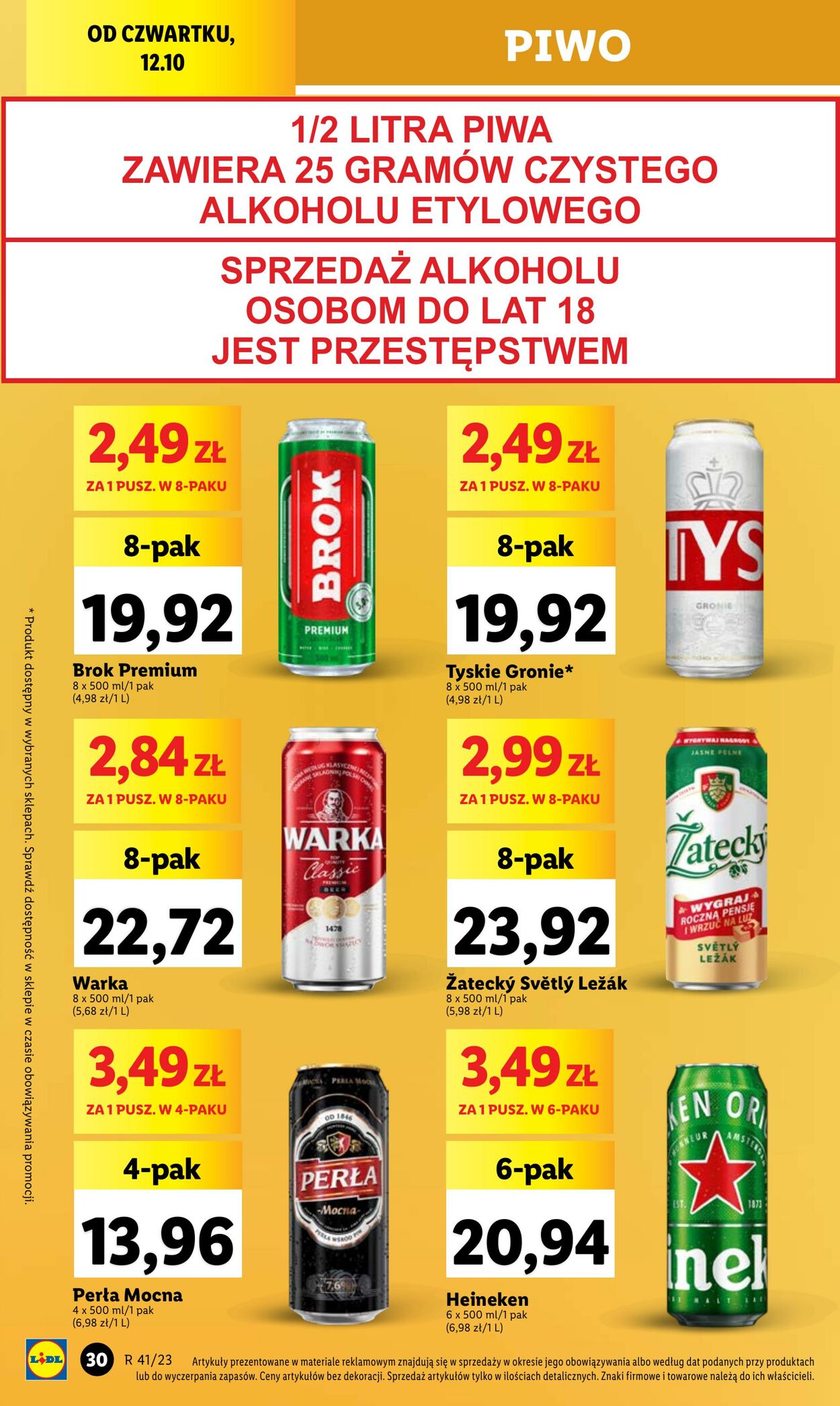 Gazetka Lidl 12.10.2023 - 14.10.2023