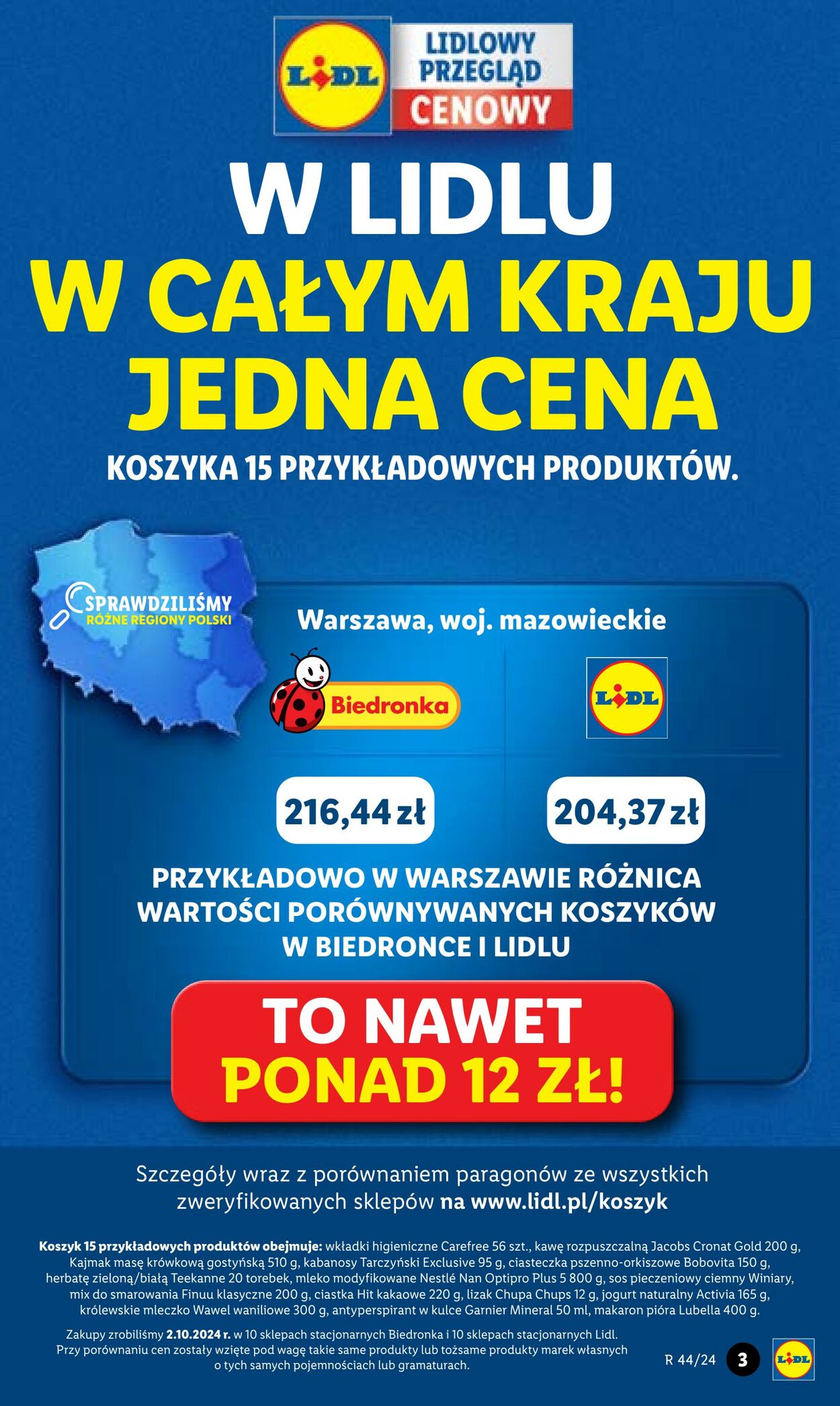 Gazetka Lidl 12.11.2024 - 16.11.2024