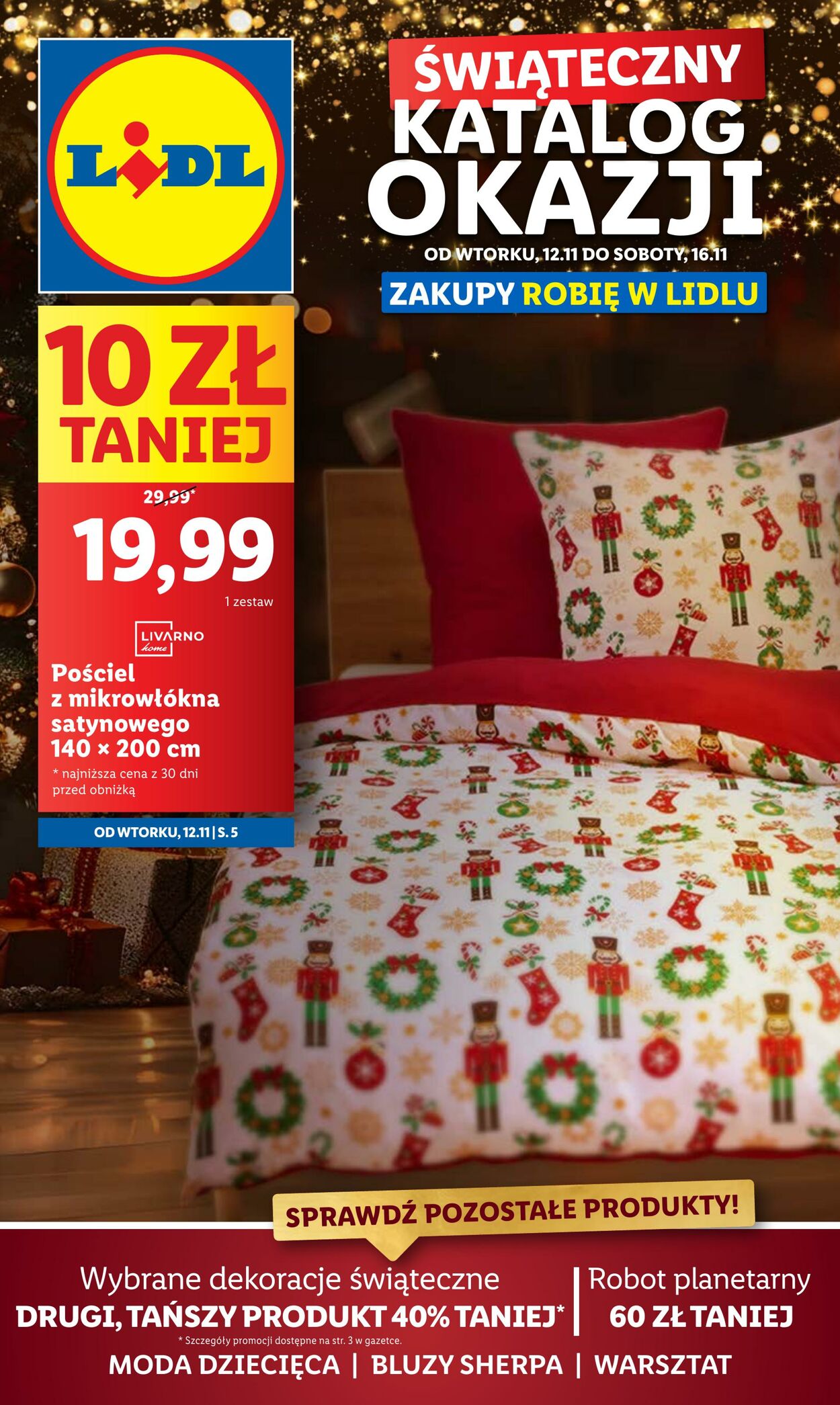 Gazetka Lidl - OFERTA WAŻNA OD 12.11 12 lis, 2024 - 16 lis, 2024