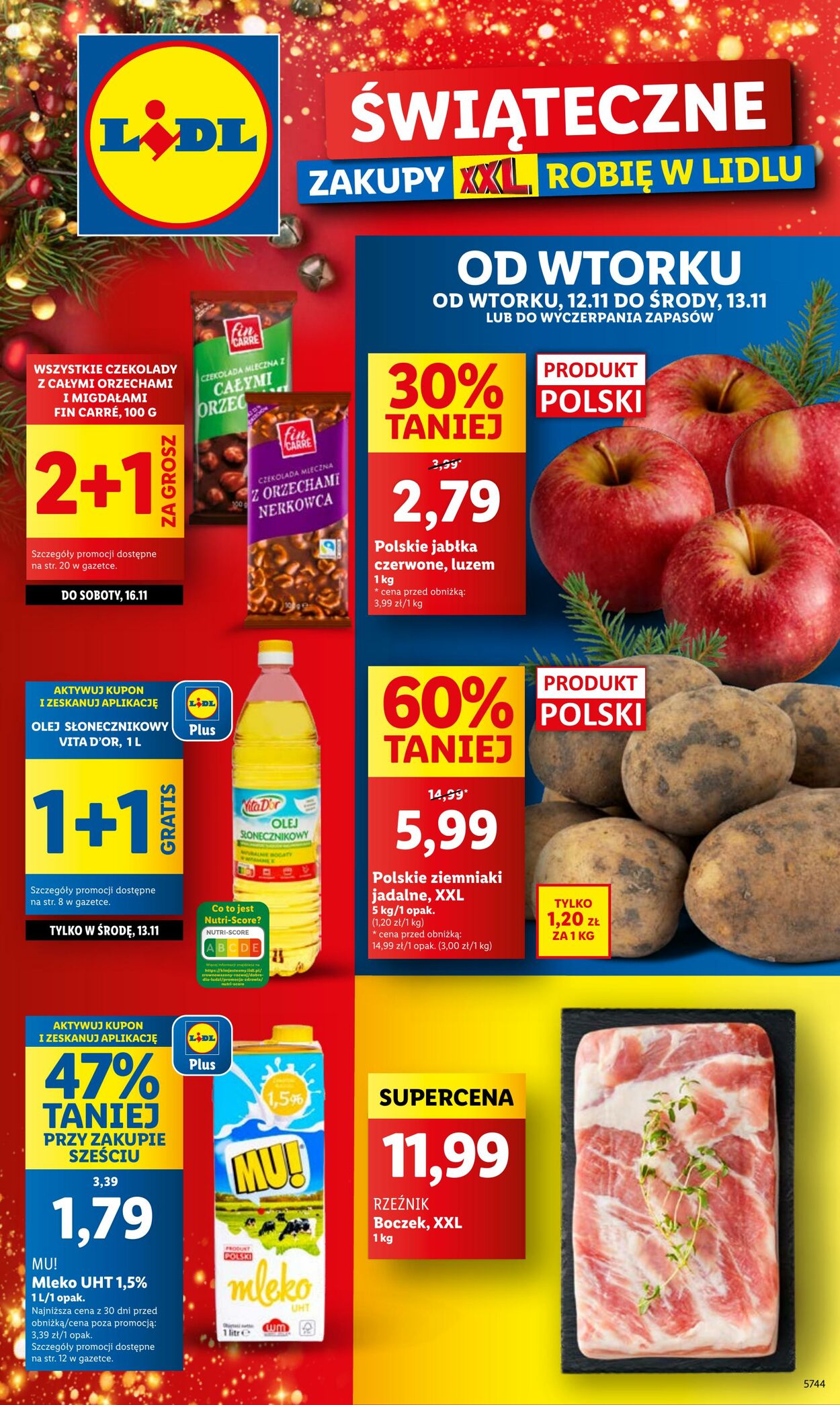 Gazetka Lidl - OFERTA WAŻNA OD 12.11 DO 13.11 12 lis, 2024 - 13 lis, 2024