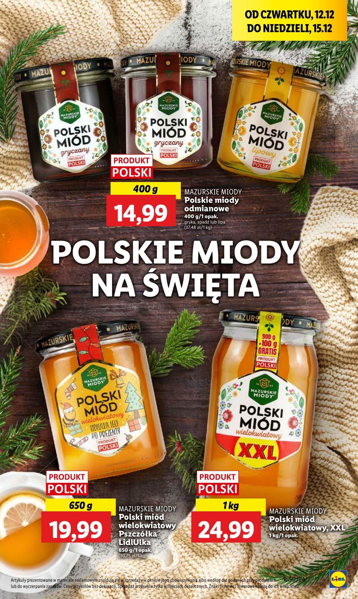 Gazetka Lidl 12.12.2024 - 15.12.2024