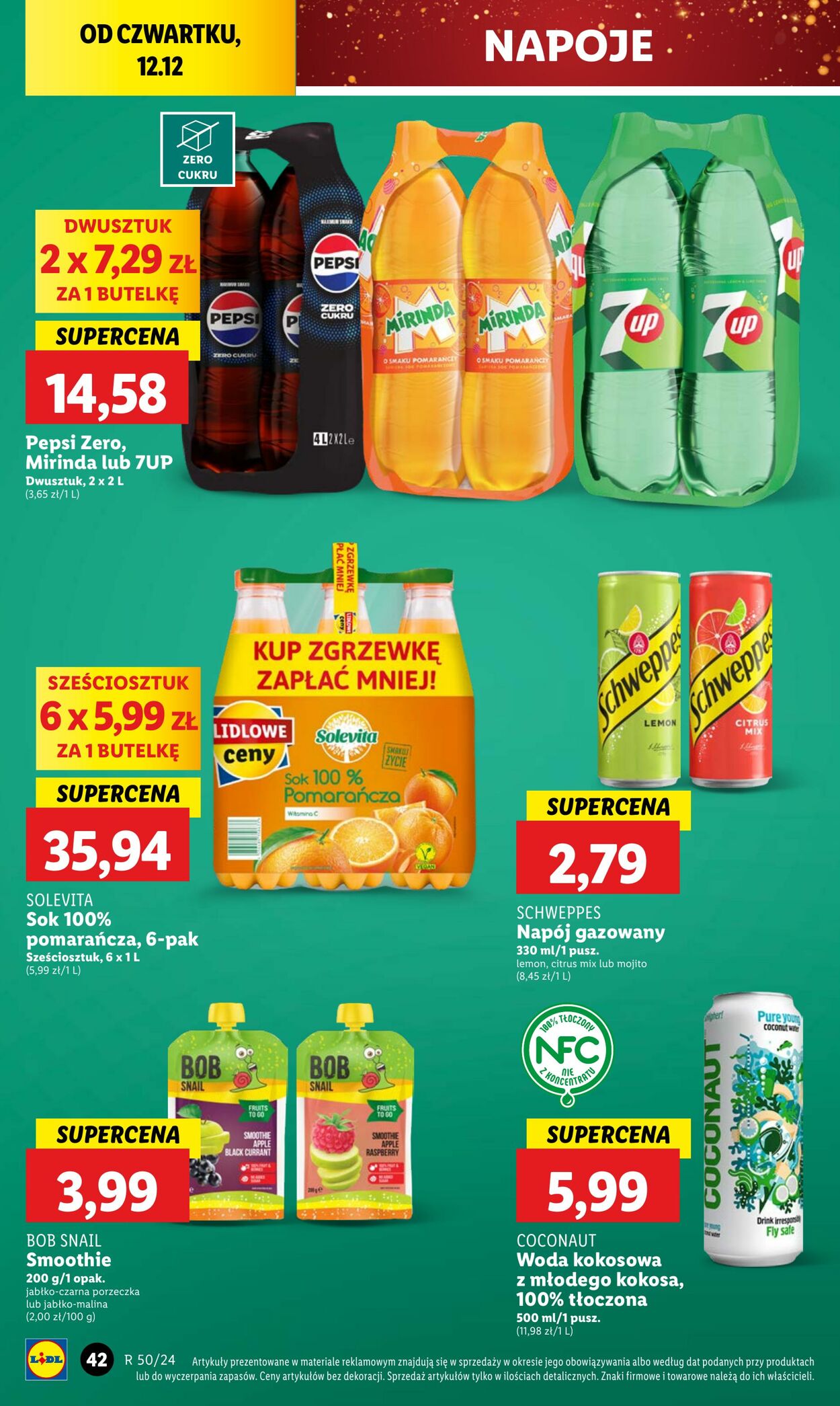 Gazetka Lidl 12.12.2024 - 15.12.2024