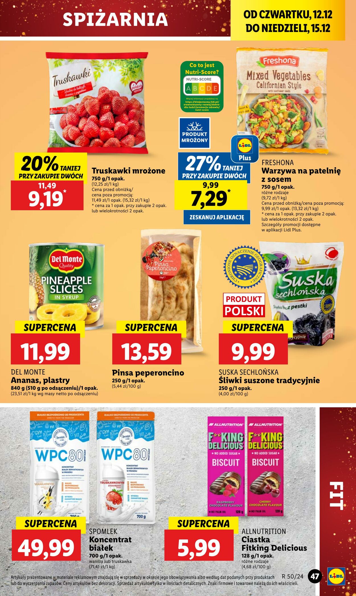 Gazetka Lidl 12.12.2024 - 15.12.2024