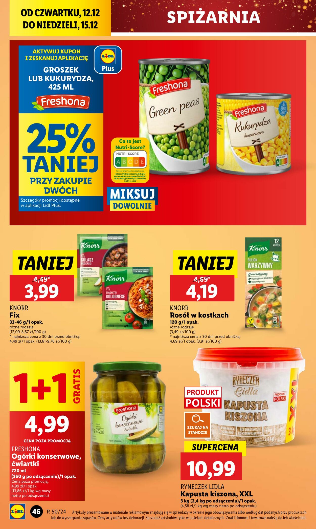 Gazetka Lidl 12.12.2024 - 15.12.2024