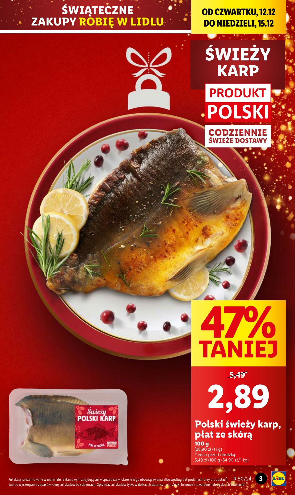 Gazetka Lidl 12.12.2024 - 15.12.2024