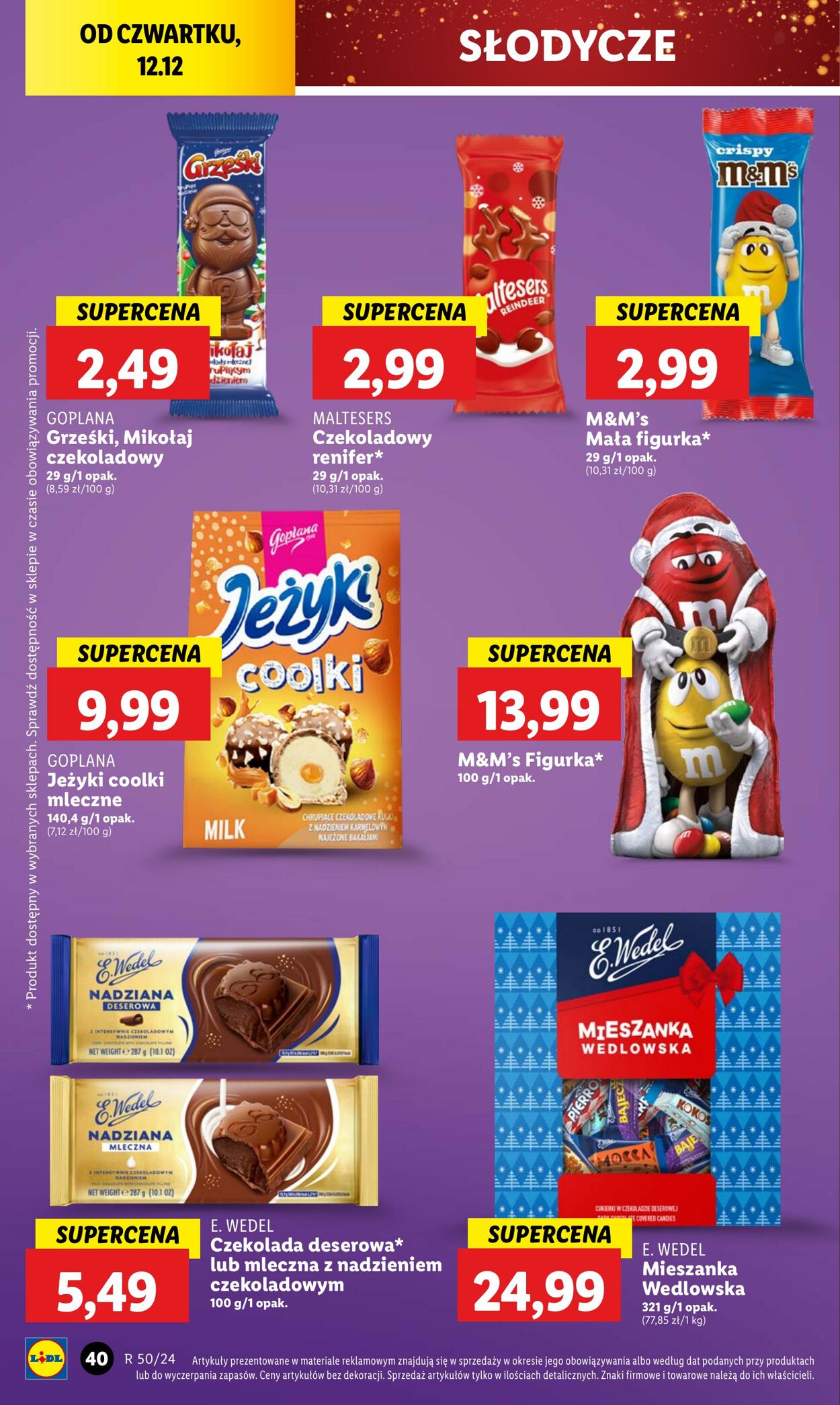 Gazetka Lidl 12.12.2024 - 15.12.2024