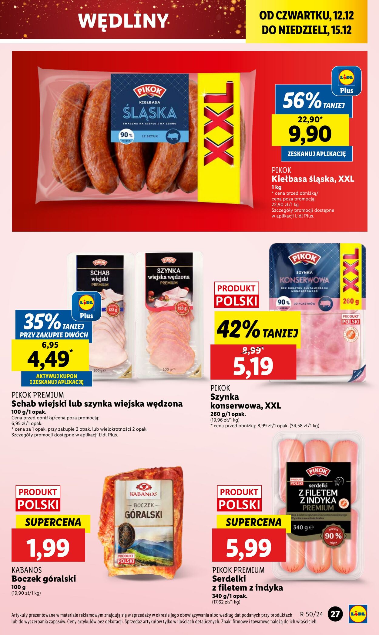 Gazetka Lidl 12.12.2024 - 15.12.2024