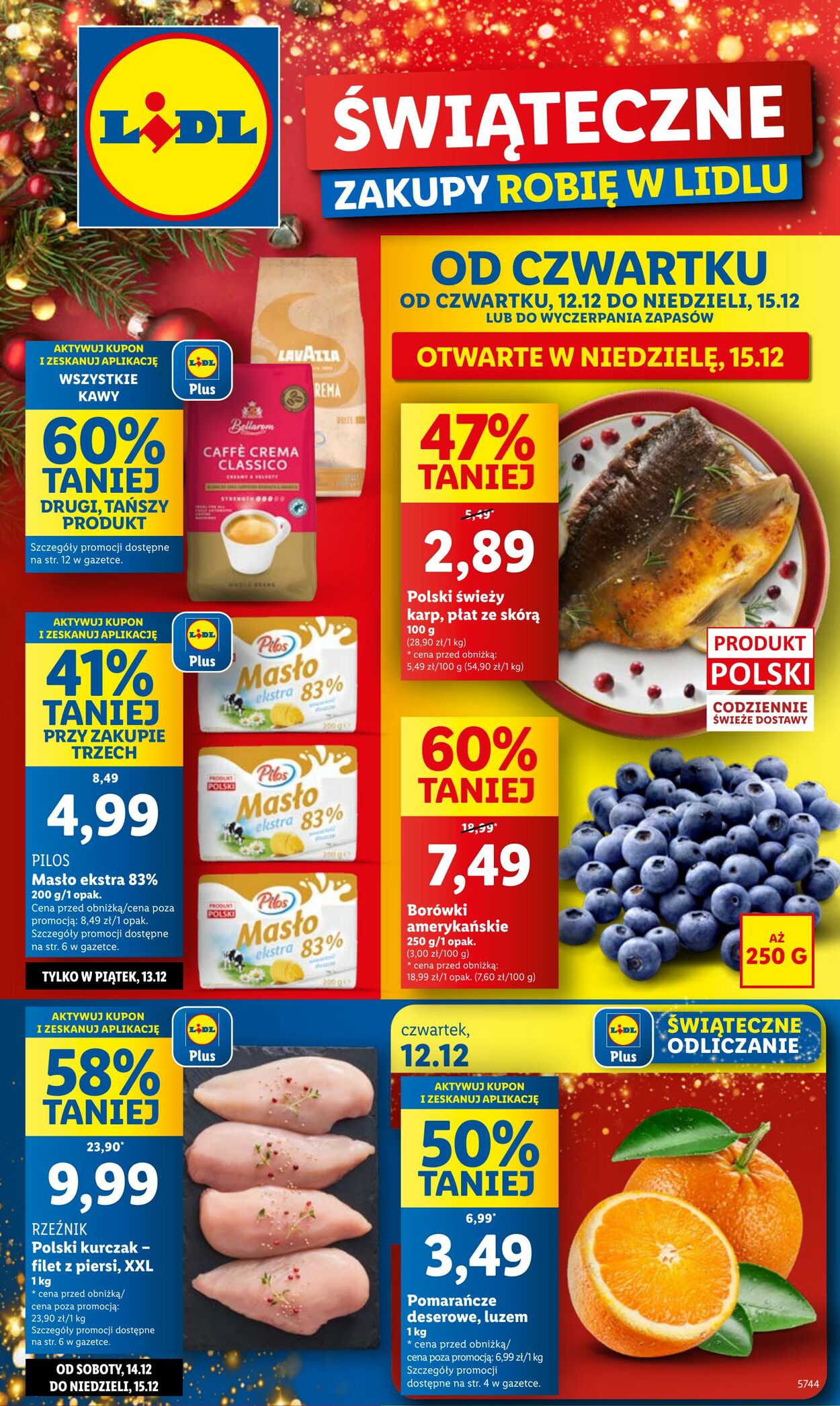 Gazetka Lidl - OFERTA WAŻNA OD 12.12 DO 15.12 12 gru, 2024 - 15 gru, 2024