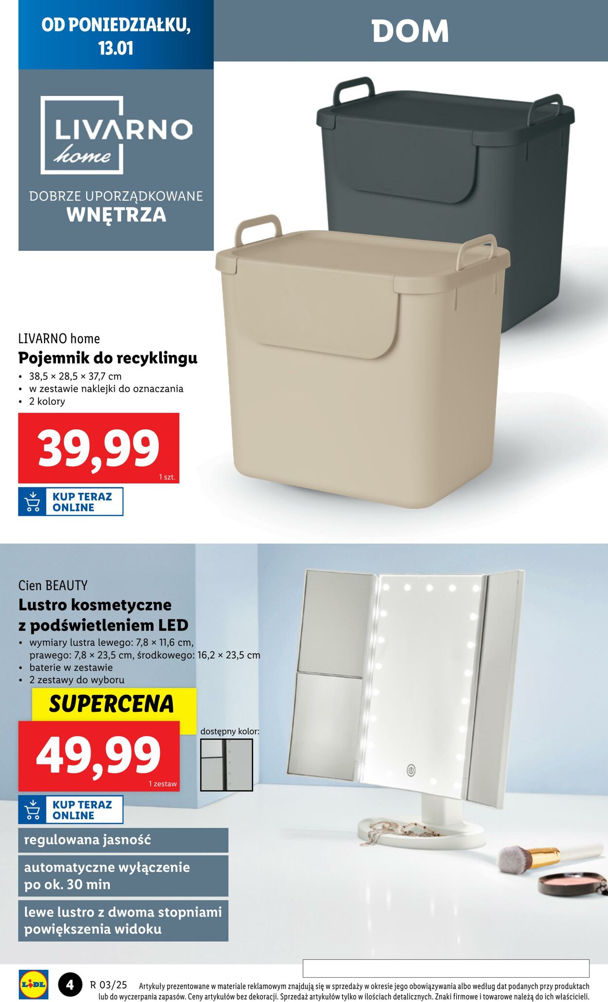 Gazetka Lidl 13.01.2025 - 18.01.2025