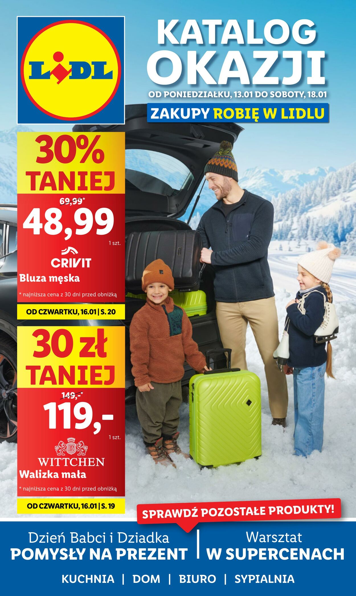 Gazetka Lidl - OFERTA WAŻNA OD 13.01 13 sty, 2025 - 18 sty, 2025