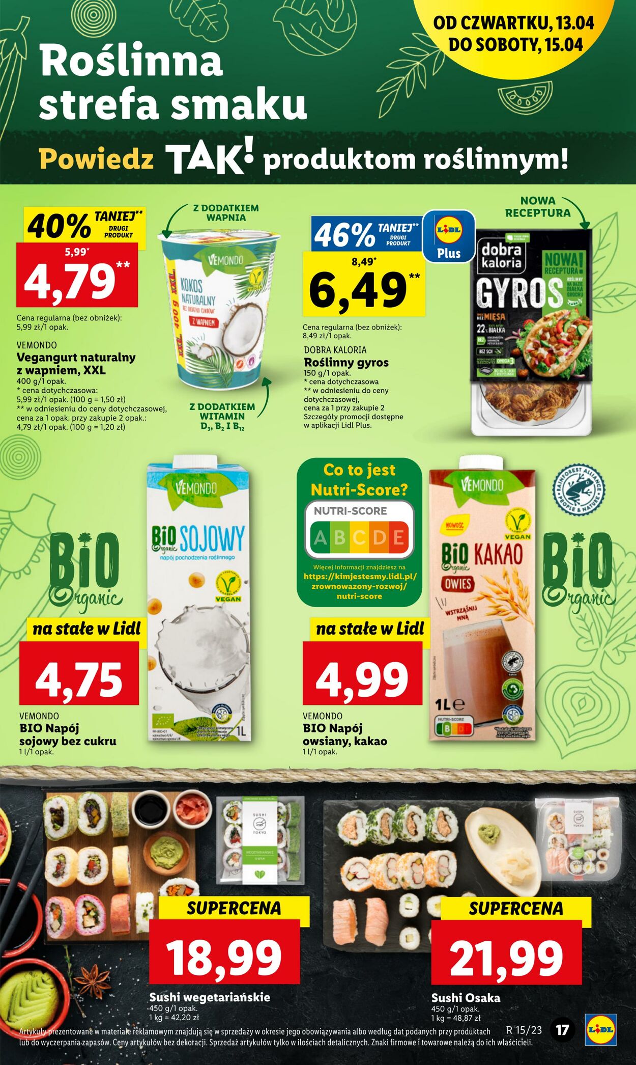 Gazetka Lidl 13.04.2023 - 15.04.2023