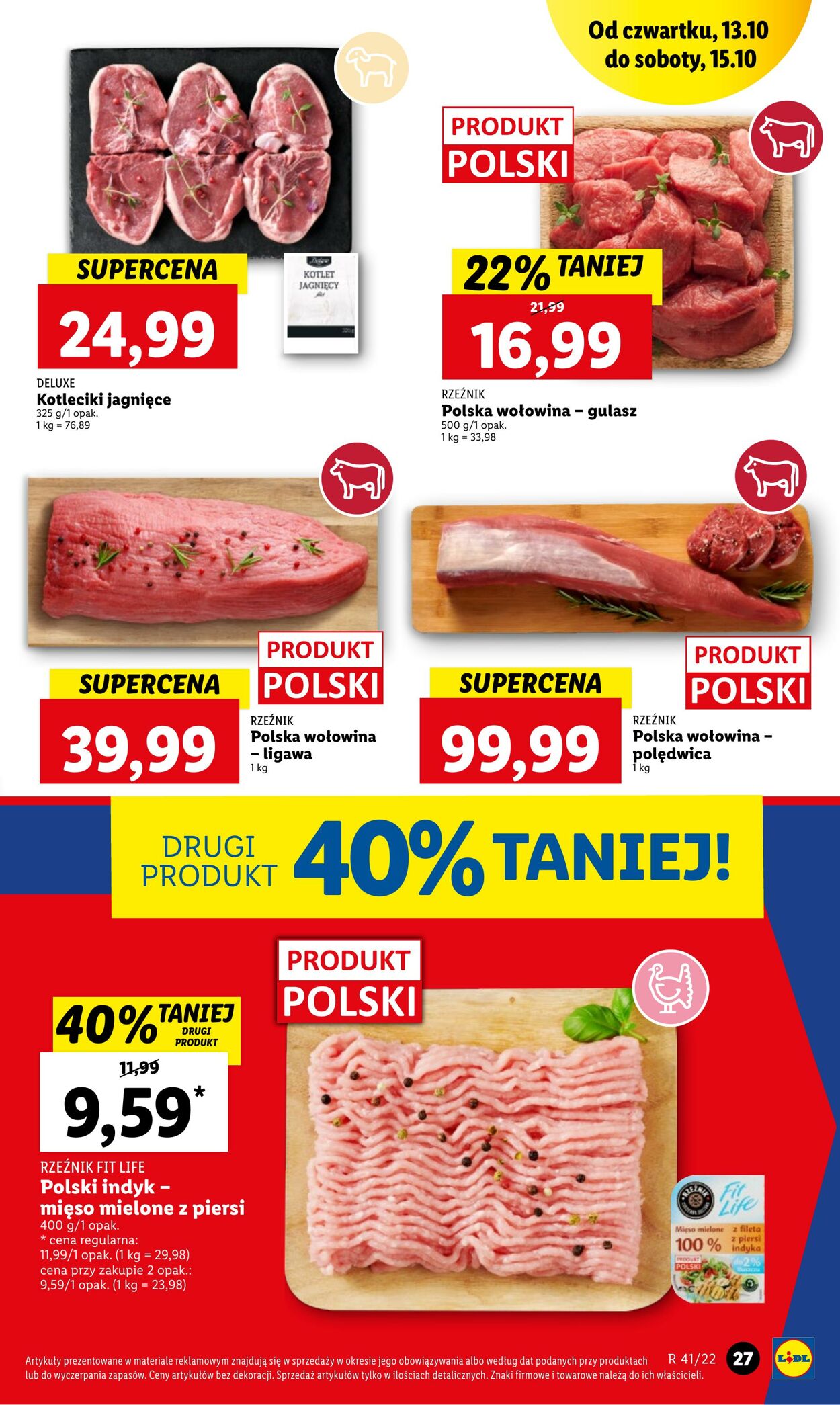 Gazetka Lidl 13.10.2022 - 15.10.2022