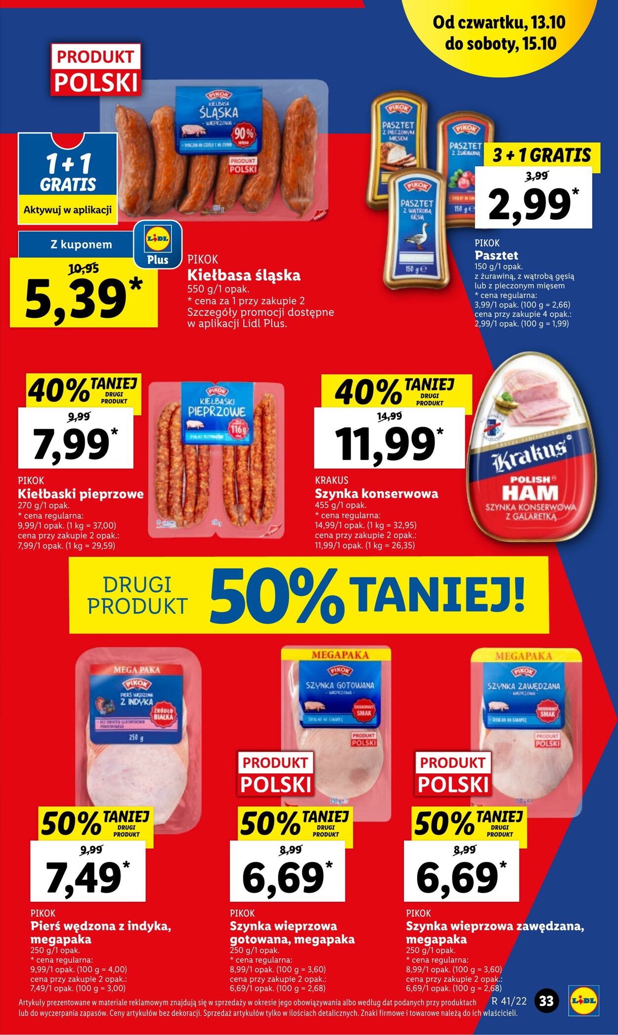 Gazetka Lidl 13.10.2022 - 15.10.2022