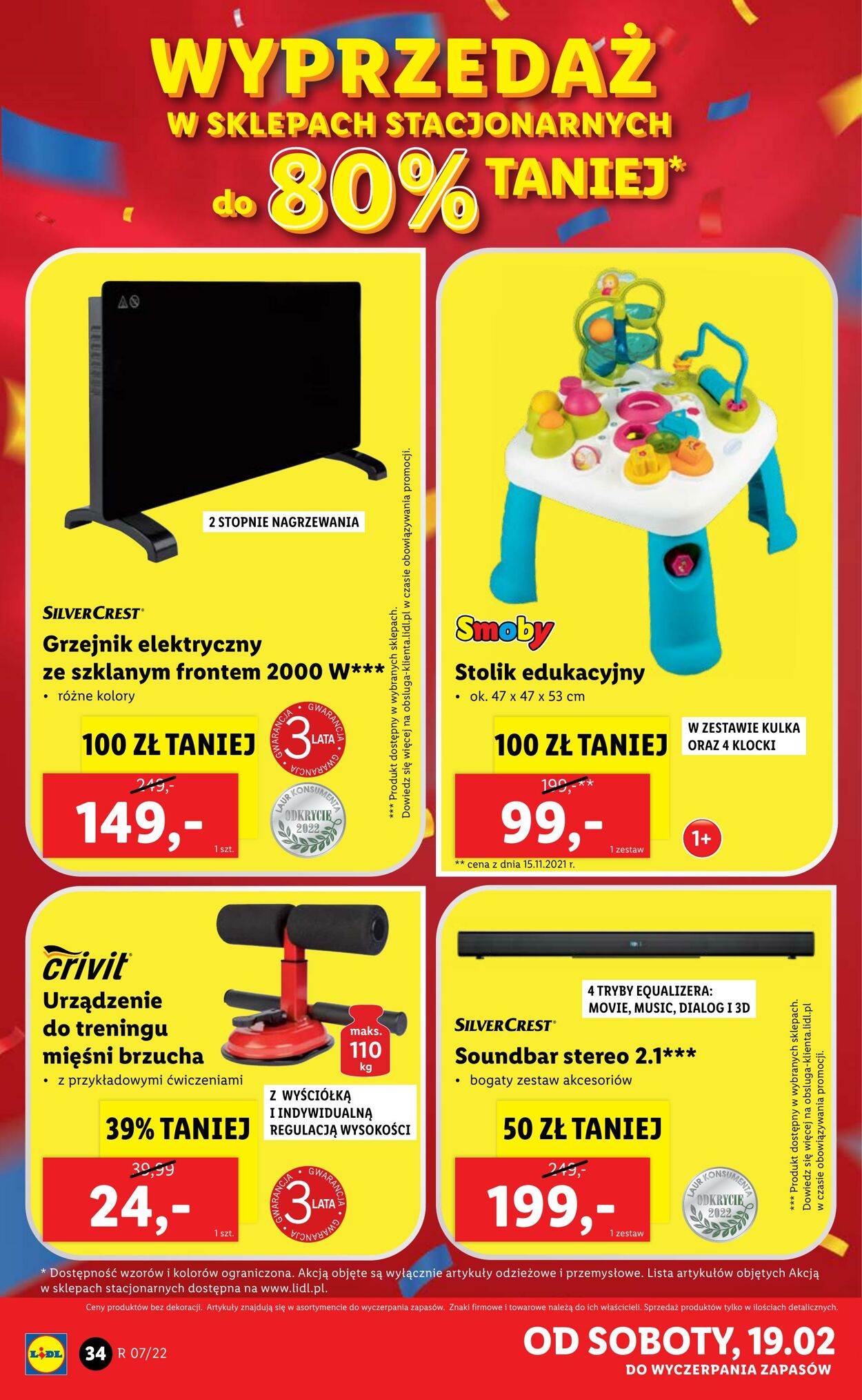 Gazetka Lidl 14.02.2022 - 19.02.2022