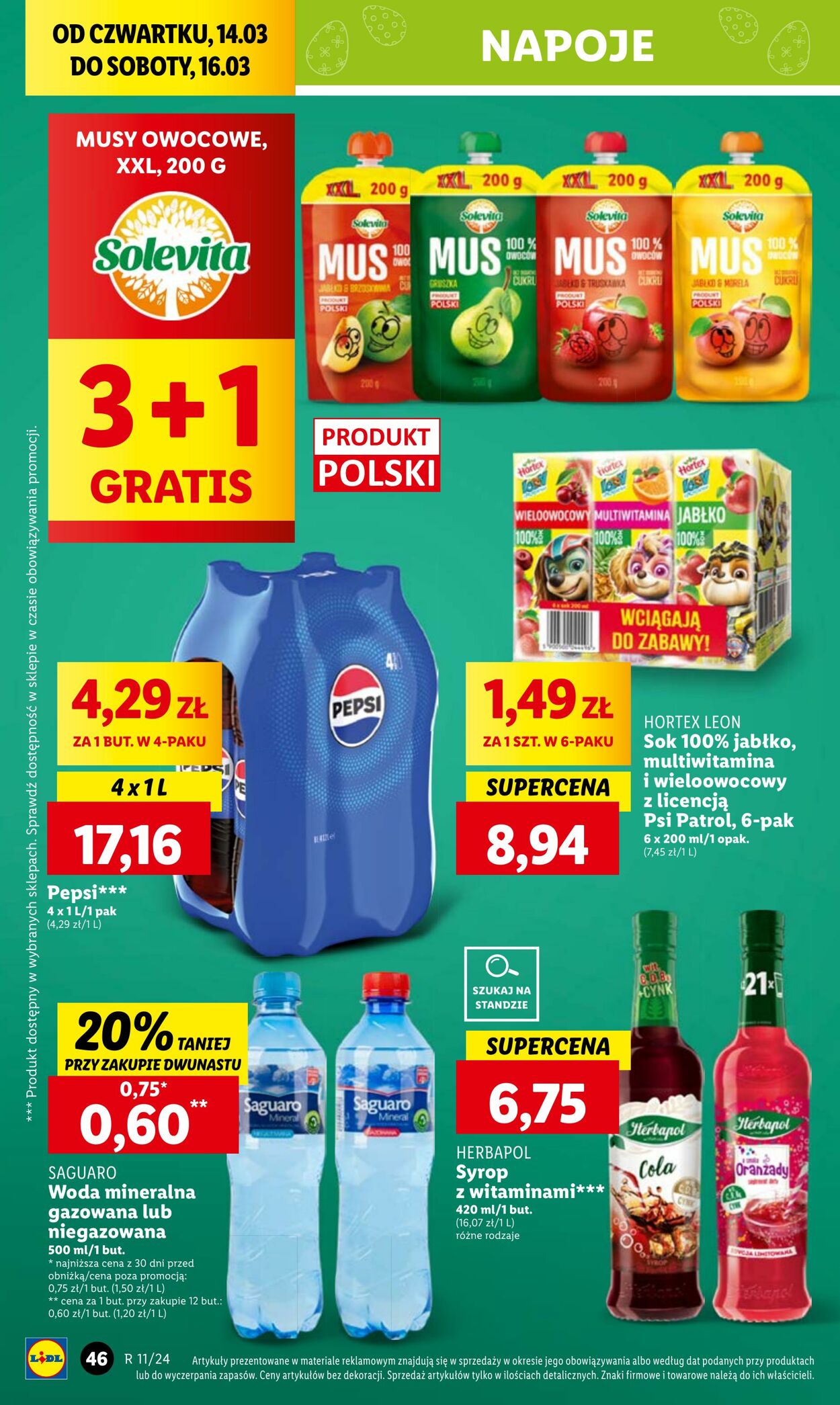 Gazetka Lidl 14.03.2024 - 16.03.2024