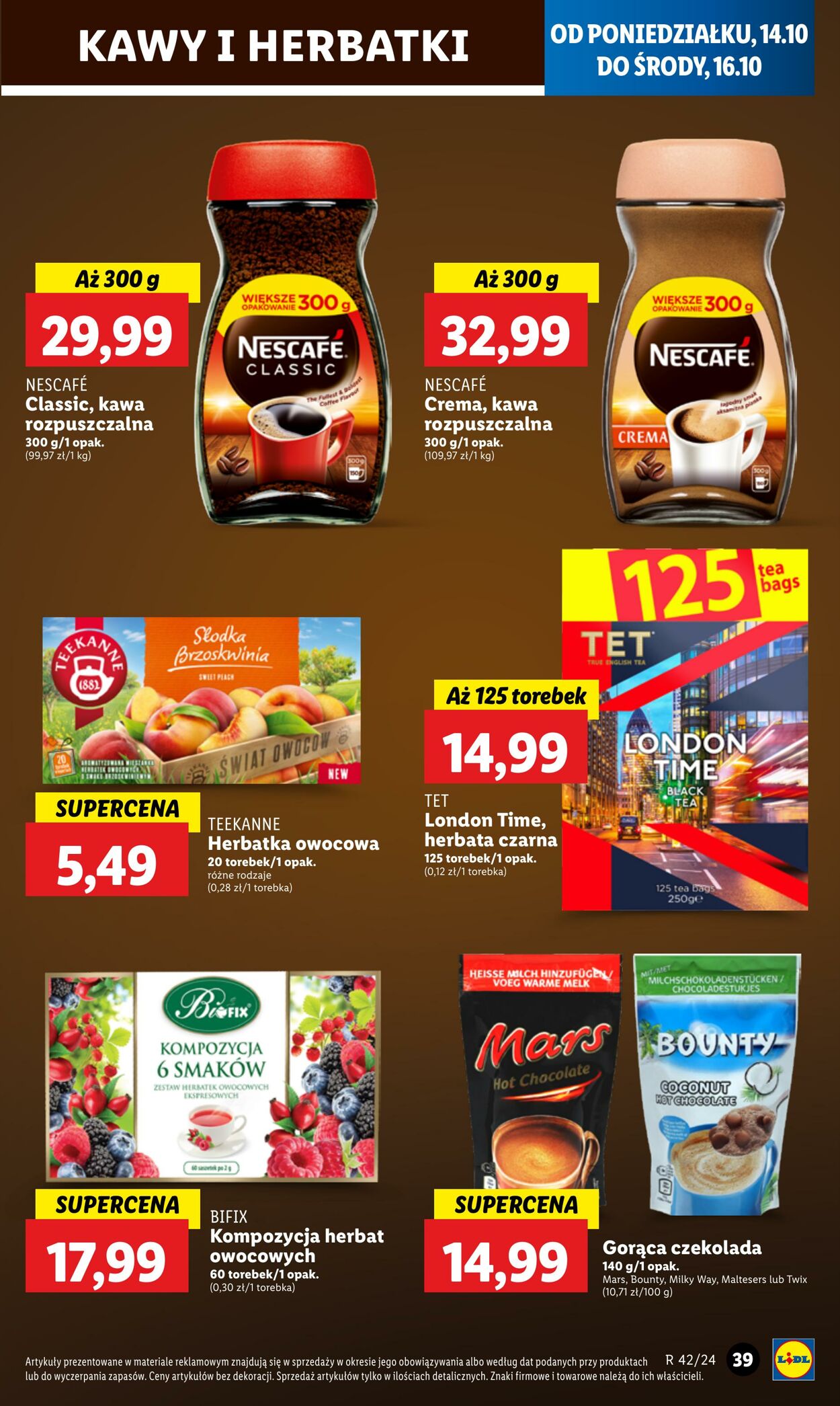 Gazetka Lidl 14.10.2024 - 16.10.2024