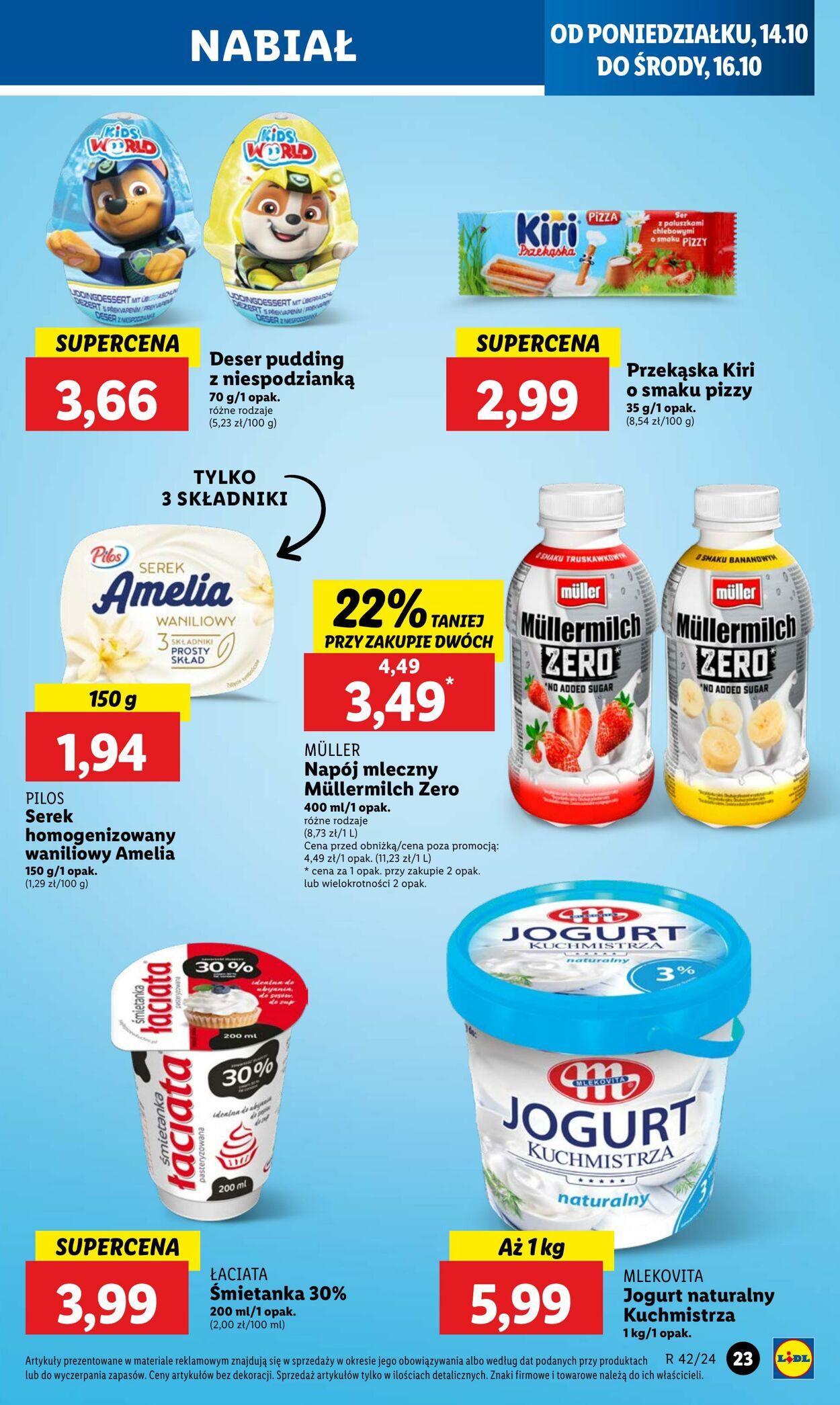 Gazetka Lidl 14.10.2024 - 16.10.2024