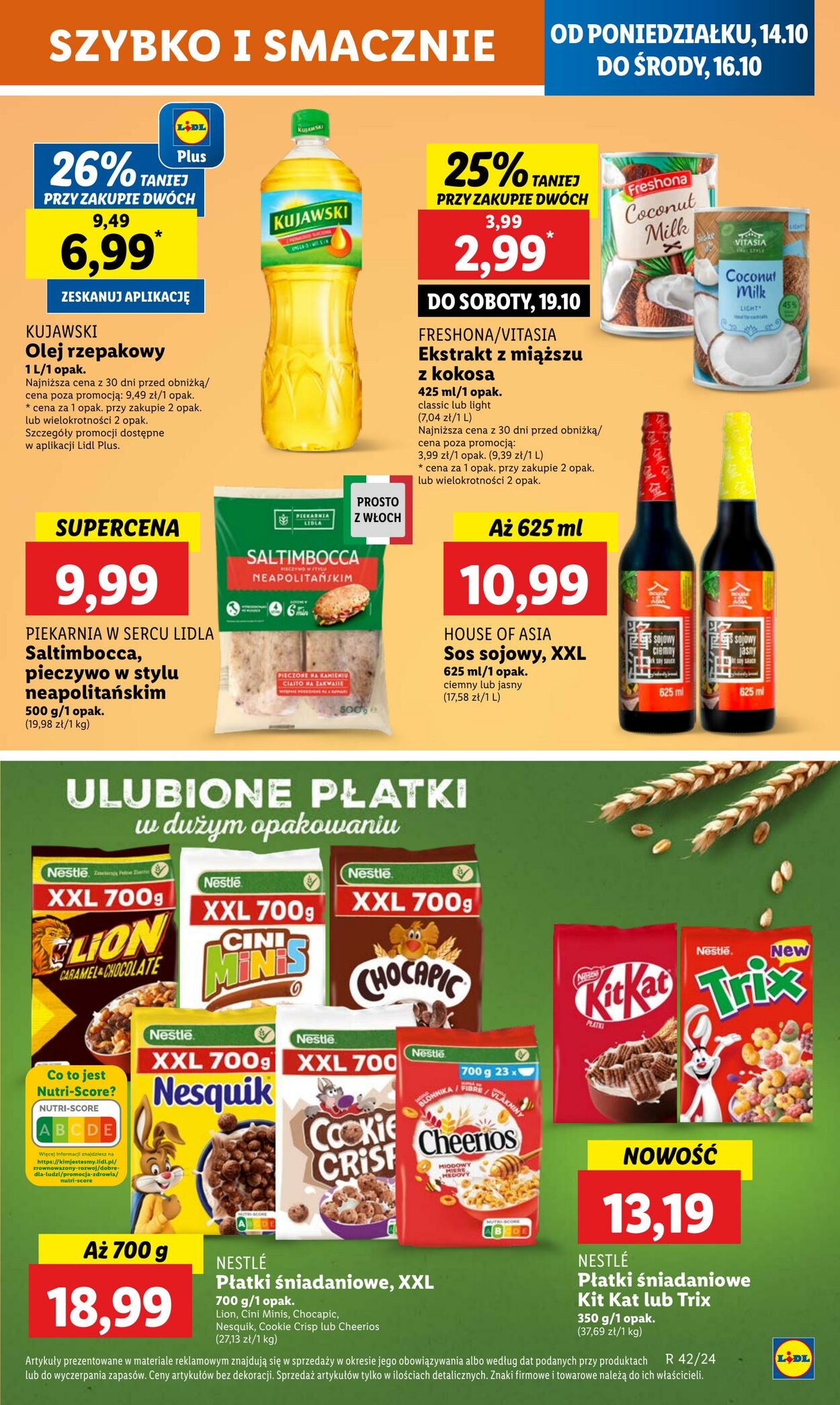 Gazetka Lidl 14.10.2024 - 16.10.2024